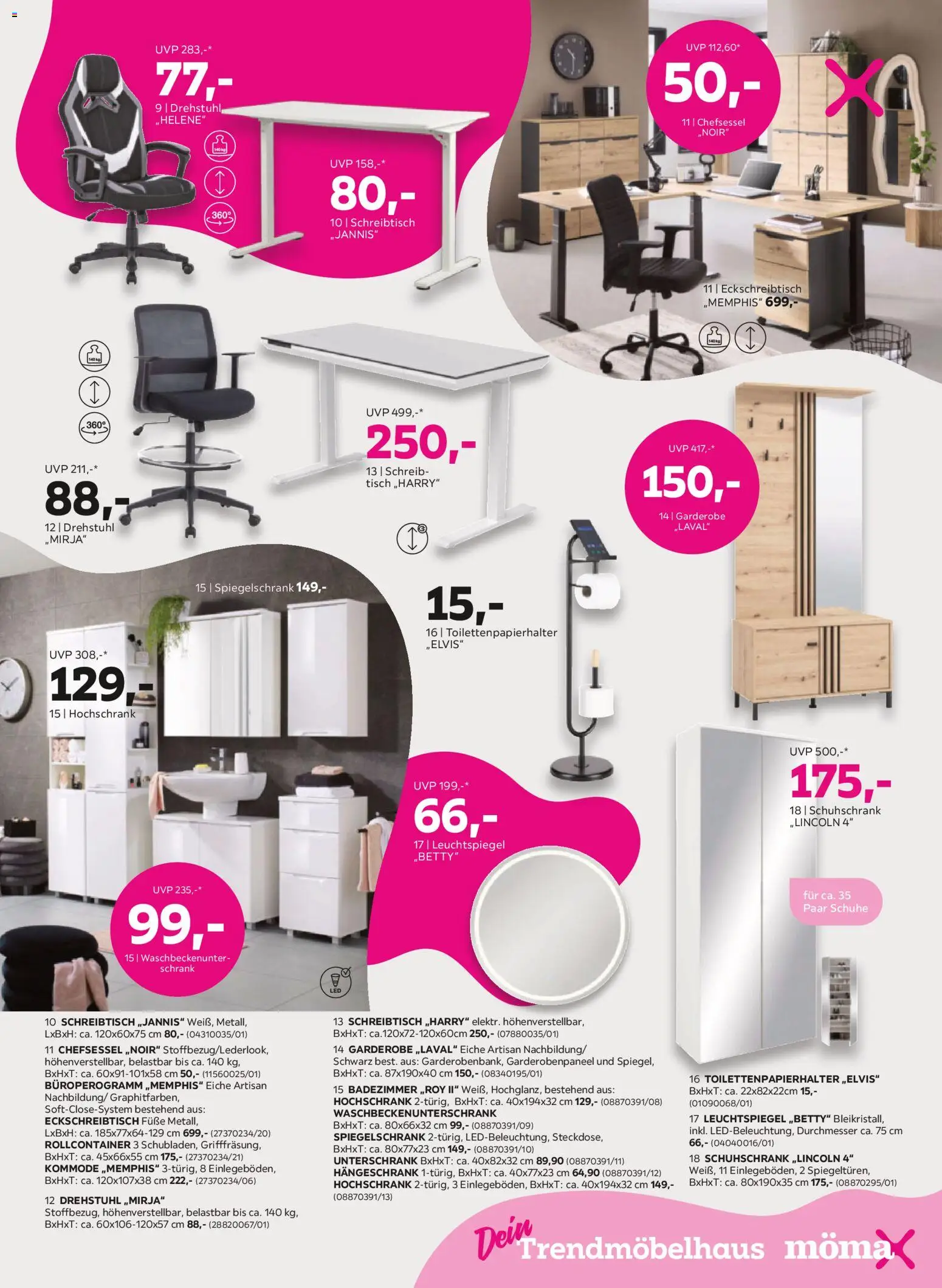 Mömax Prospekt aktuell gültig ab 15.09.2026 | Seite: 11 | Produkte: Kommode, Tisch, Schrank