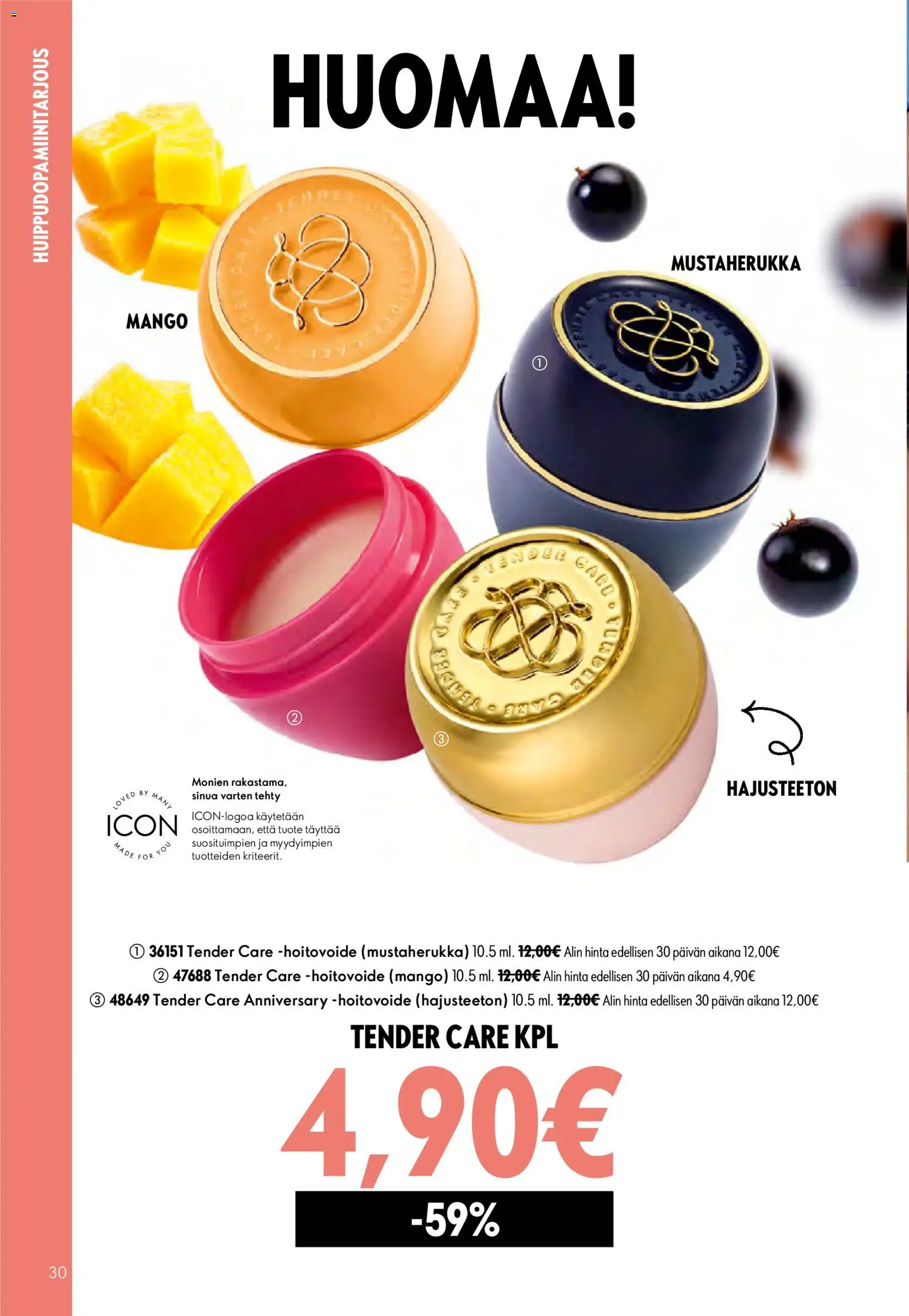 Oriflame - Esite 11 – voimassa 05/08/2026 alkaen | Sivu: 30 | Tuotteet: Mango