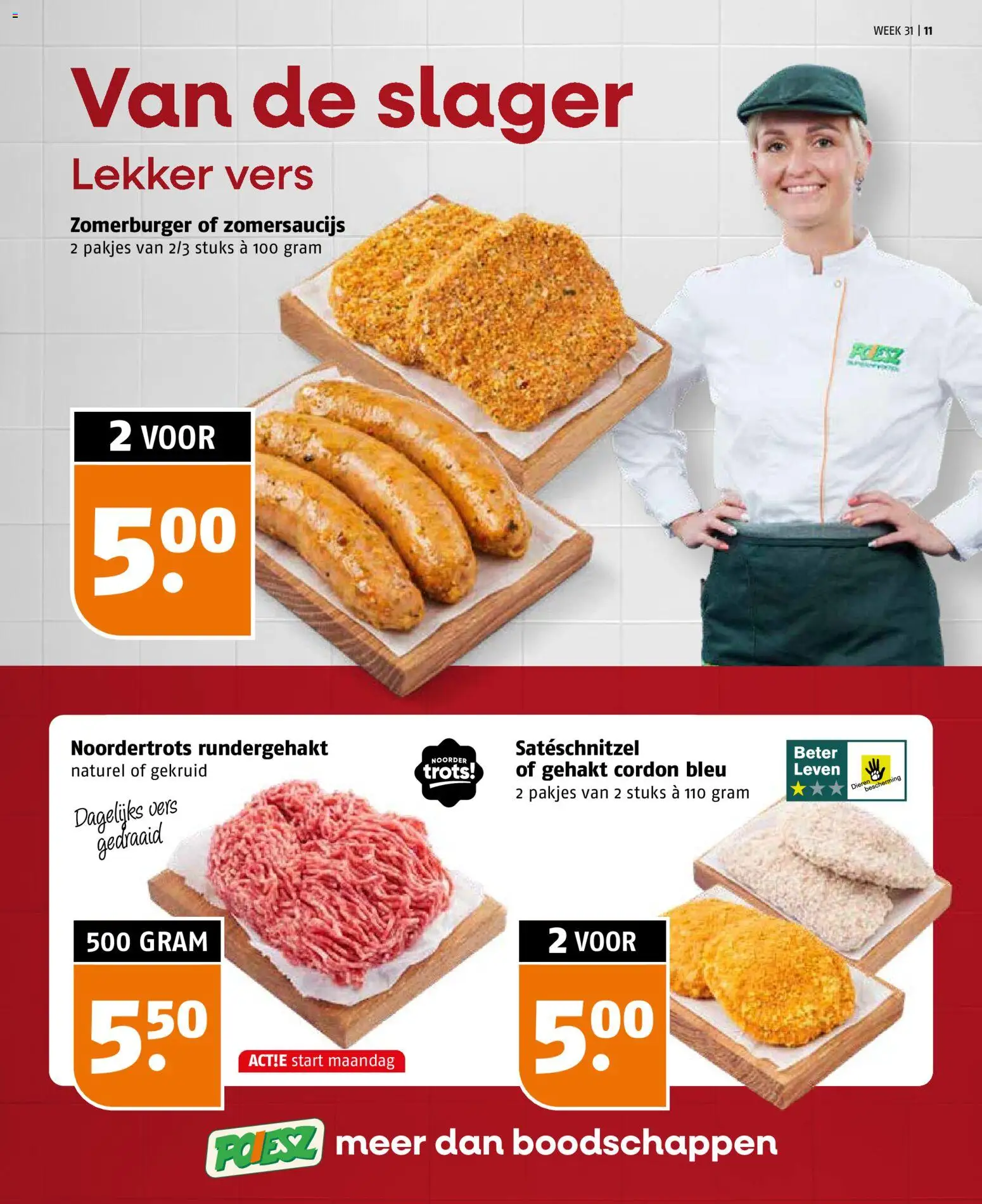 {H1} | Pagina: 11 | Producten: Gehakt