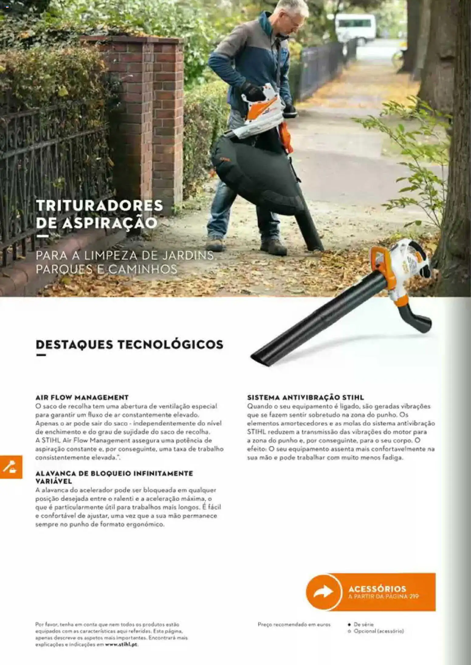Stihl Catálogo │ válido de 07/09/2026 | Página: 216 | Produtos: Saco