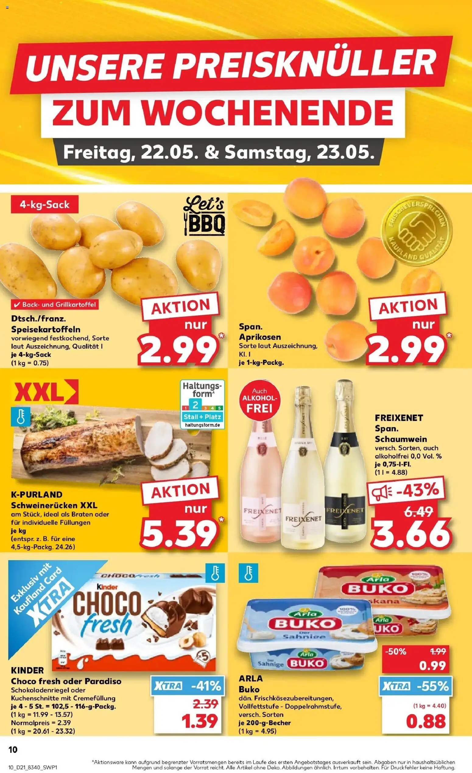 Kaufland Prospekt Cottbus – gültig ab 18.05.2026 | Seite: 15 | Produkte: Freixenet, Arla buko, Schweinerucken