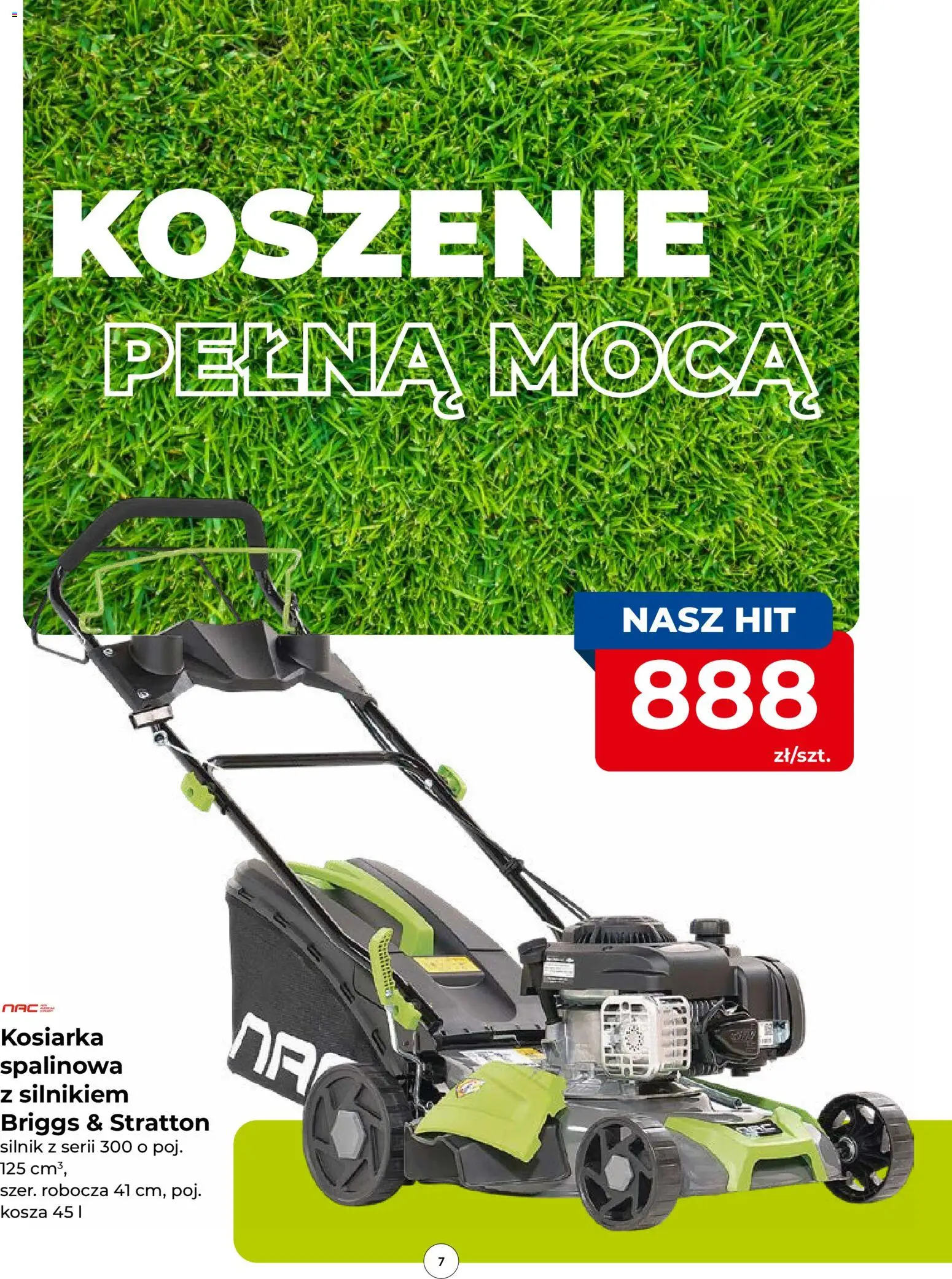 Mrówka gazetka od 03.06.2026 | Strona: 7 | Produkty: Kosiarka