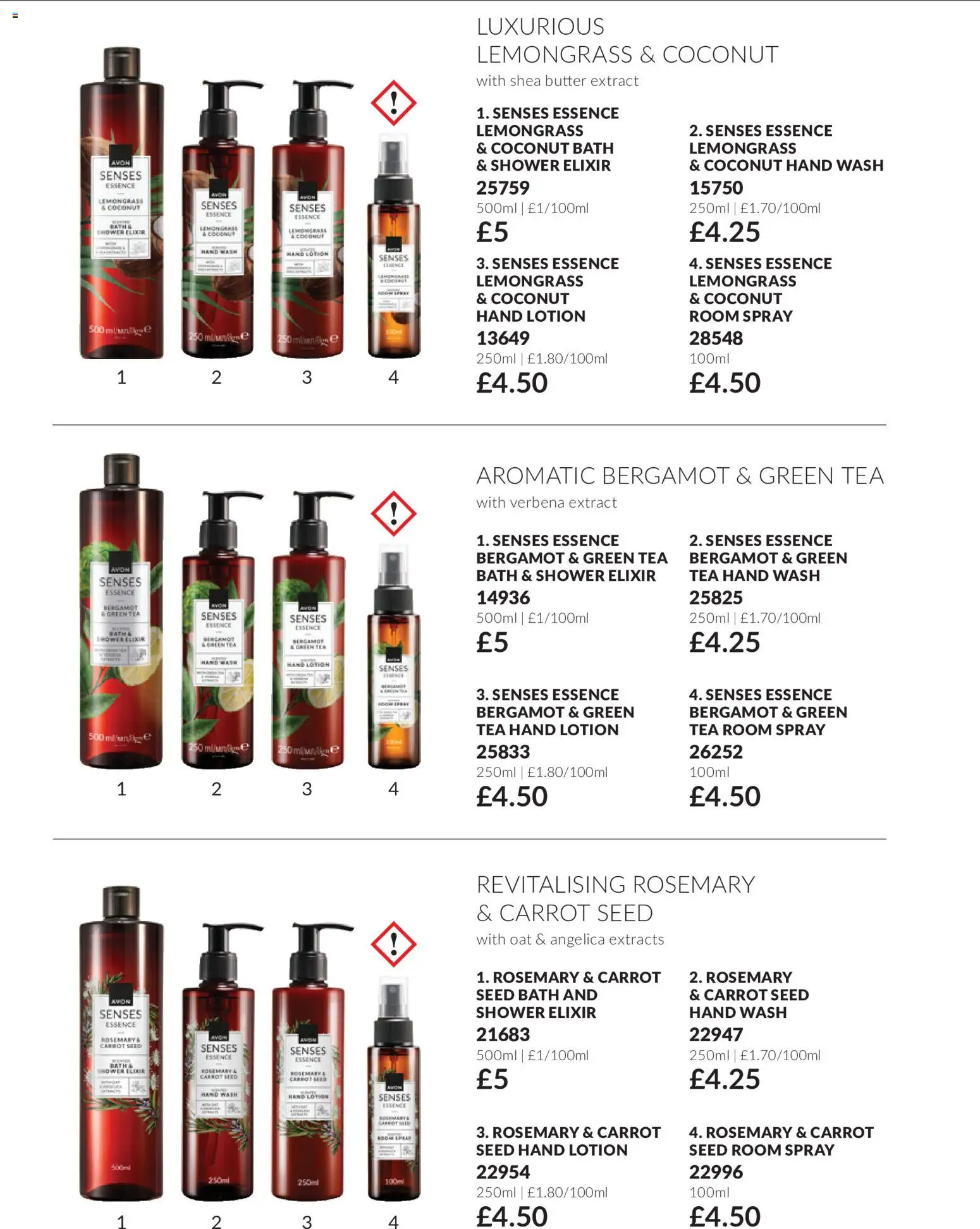 {H1} | Page: 162 | Products: Rosemary, Tea, Carrot, Coconut