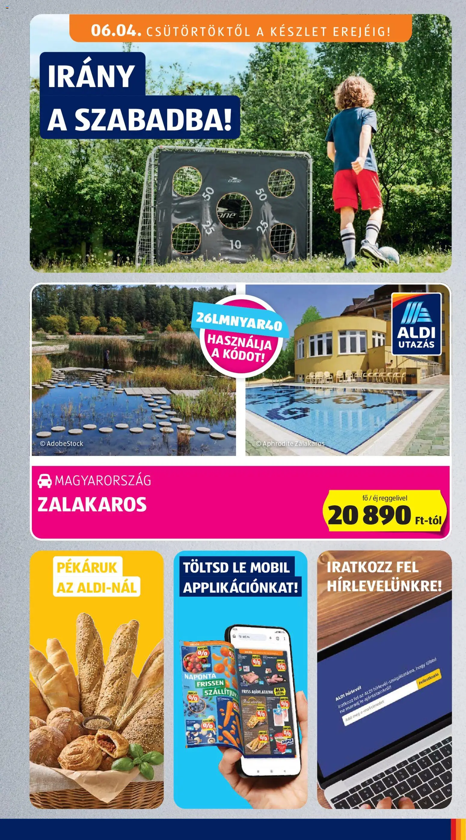 Aldi akciós ujság - amely érvényes a következő dátumtól: 04.06.2026 | Oldal: 7