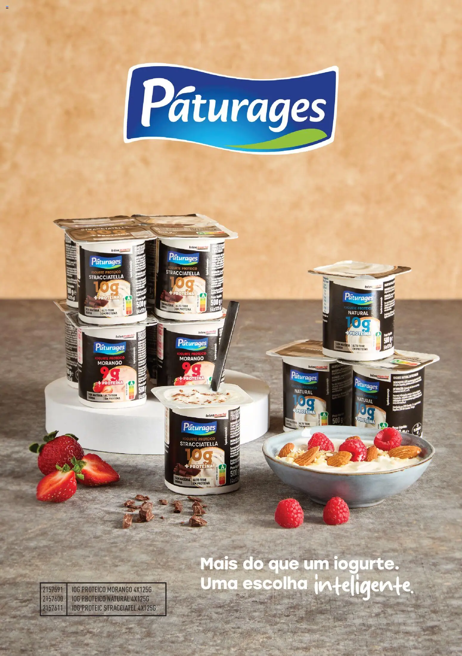 Intermarché Especial Novidades │ válido de 09/07/2026 | Página: 17 | Produtos: Iogurte, Proteina