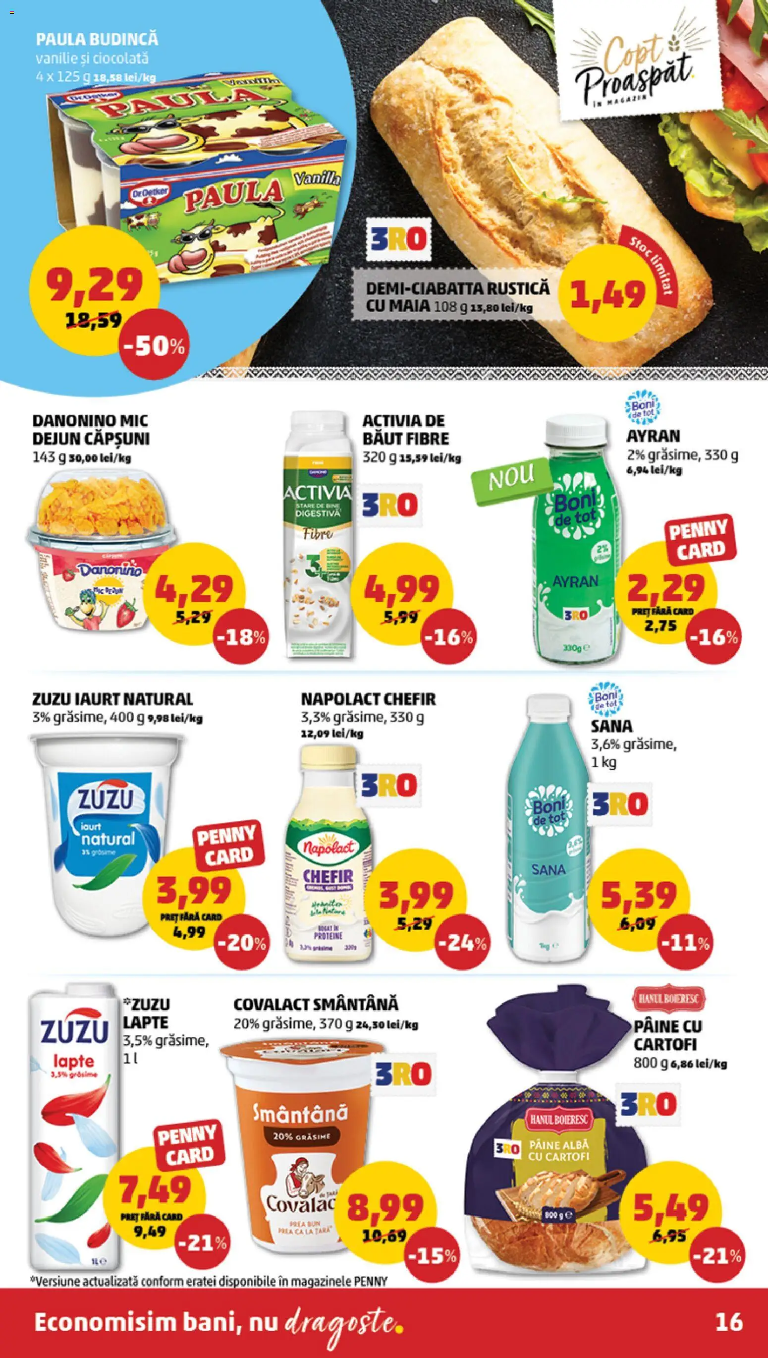 Noul catalog PENNY – valabil de la 15.07.2026 | Pagină: 16 | Produse: Proteine, Alba, Lapte, Kefir