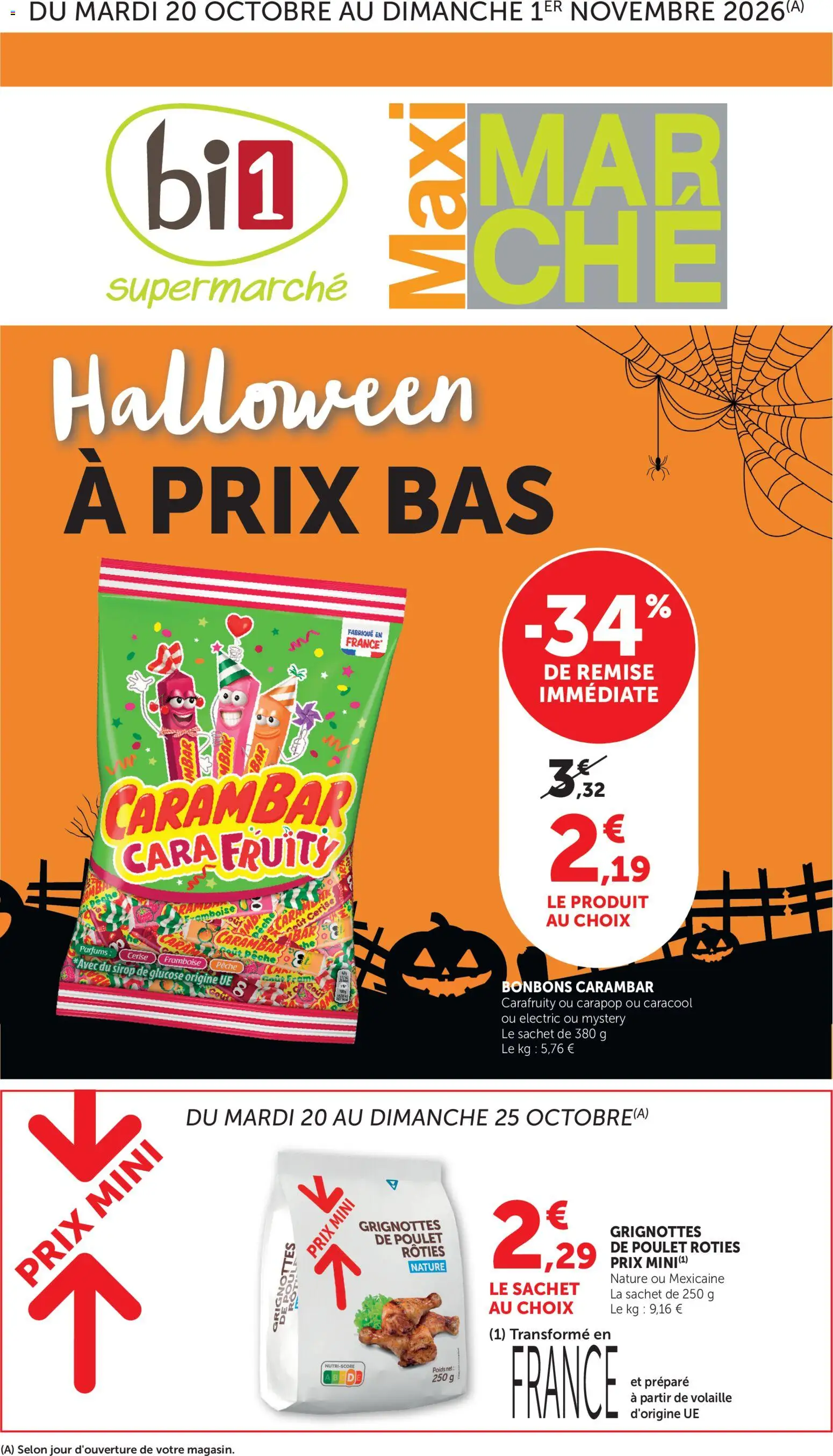 {H1} | Page: 1 | Produits: Poids, Volaille, Poulet, Bonbons
