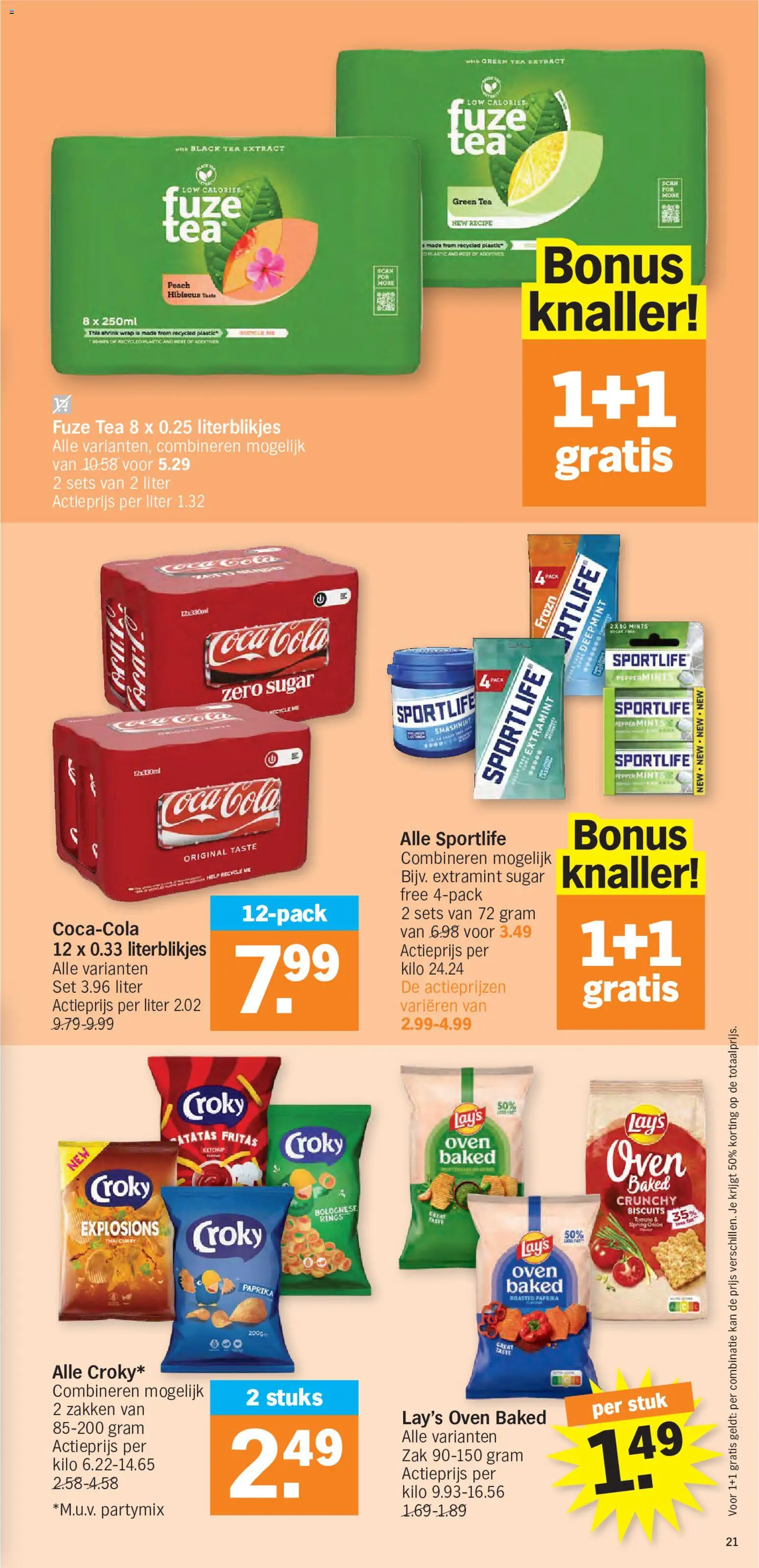 {H1} | Pagina: 21 | Producten: Coca Cola, Zak, Oven, Kan