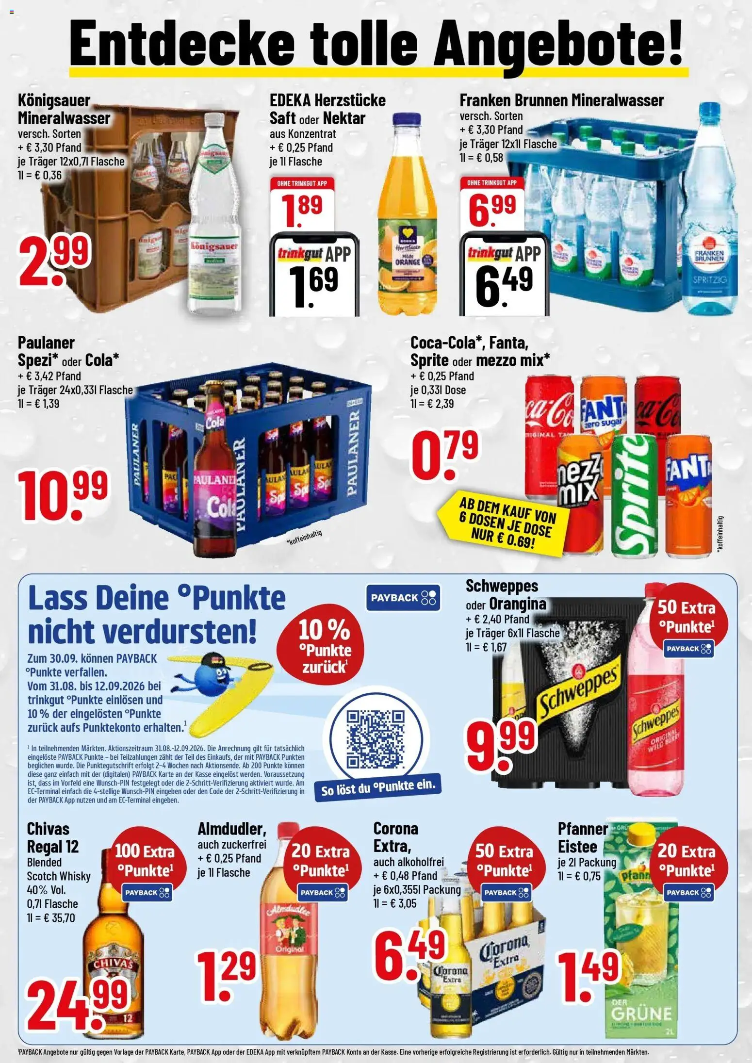 Trinkgut Prospekt Obertraubling (ab 07.09.2026) » Angebote online | Seite: 2 | Produkte: Whisky, Sprite, Cola, Mineralwasser