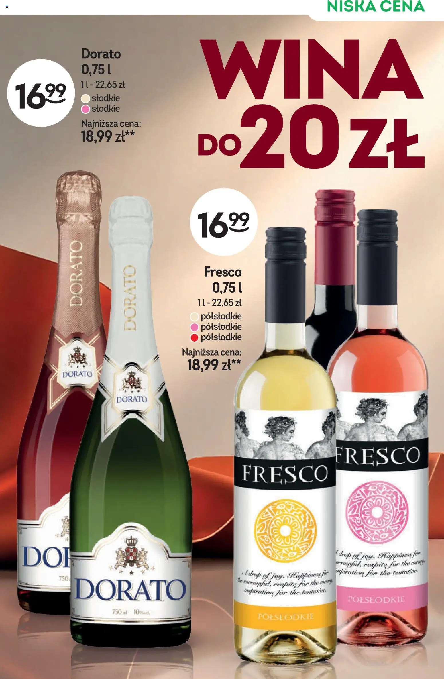 Żabka gazetka - Katalog win od 16.09.2026 | Strona: 9 | Produkty: Fresco