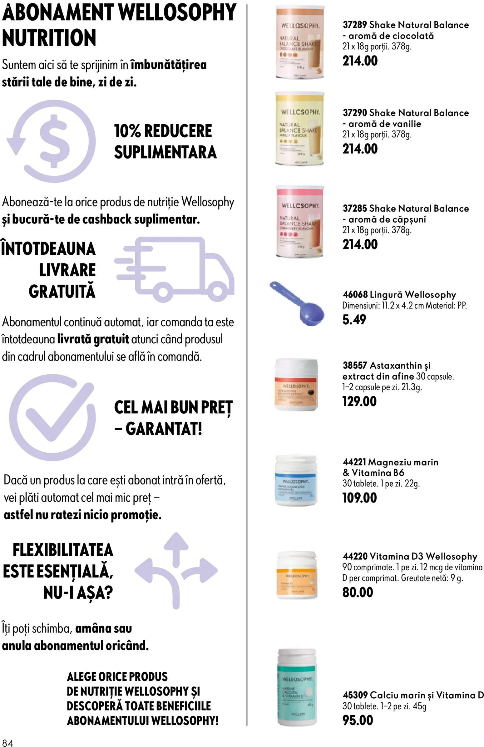 Noul catalog Oriflame – valabil de la 17.06.2026 | Pagină: 84