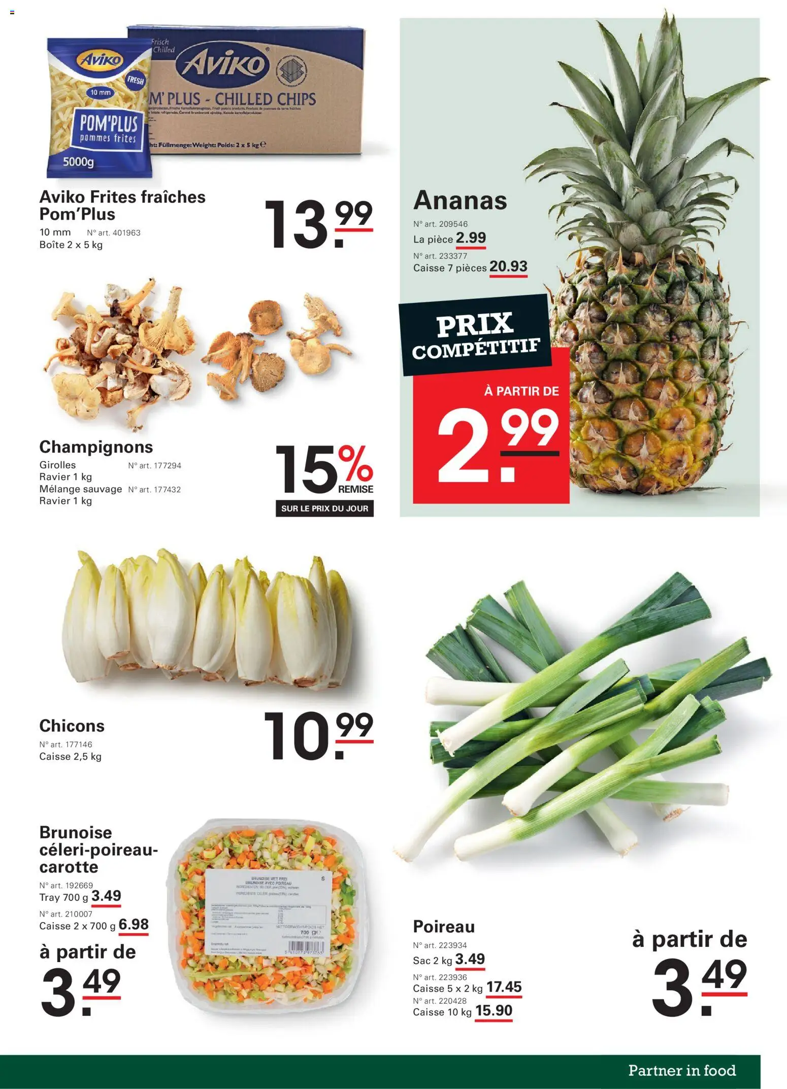 {H1} | Pagina: 7 | Producten: Ananas, Chips, La, Champignons