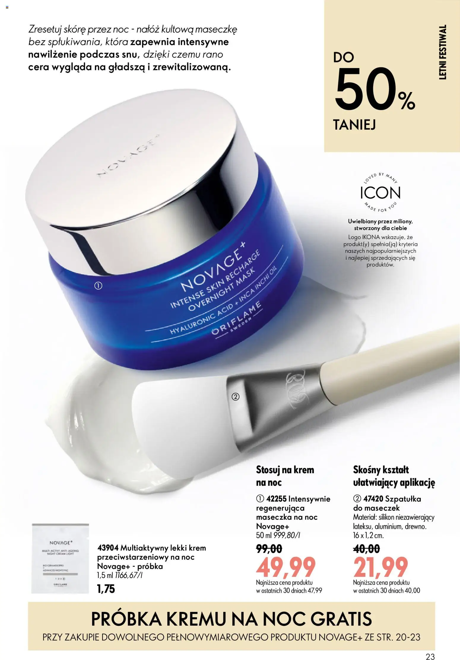 Oriflame Katalog 10 2026 od 08.07.2026 | Strona: 23 | Produkty: Krem