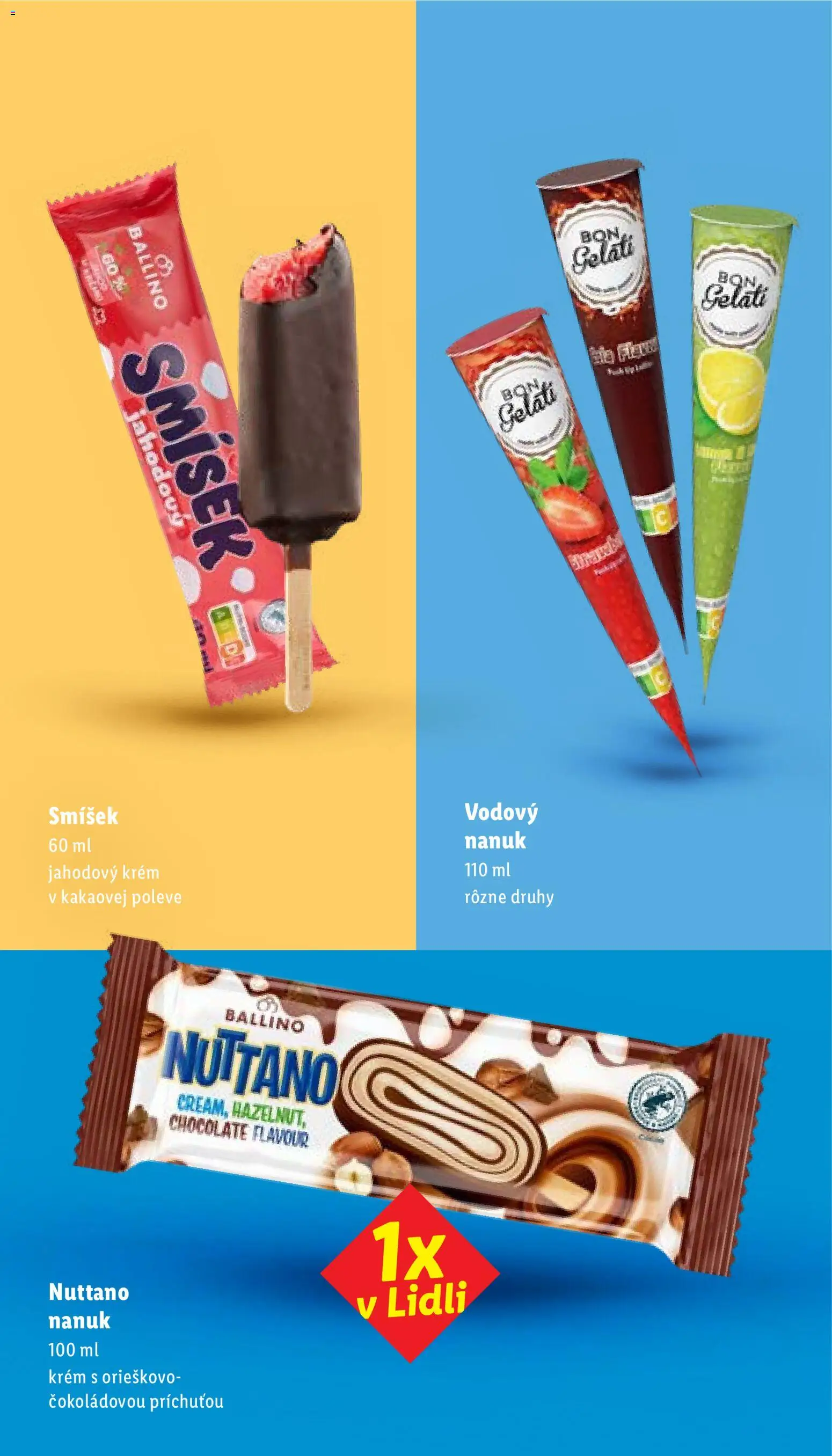 Nové Lidl akcie – leták je platný od 05.05.2026 | Strana: 29 | Produkty: Nanuk, Krém