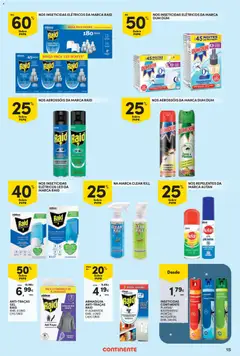 Pré-visualização Continente Limpeza do Lar: Preços sempre baixos válido de 12.05.2026 | Página: 15 | Produtos: Inseticida, Ovos