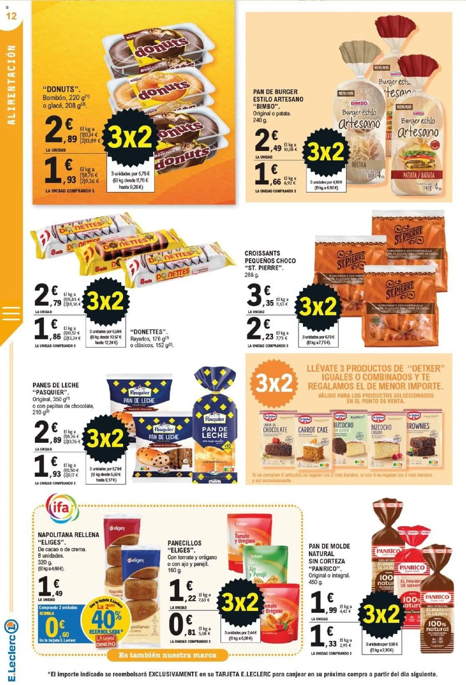 E.Leclerc - Soria │ válido desde el 21/10/2026 | Página: 12 | Productos: Té, Pan de leche, Perejil, Mantequilla