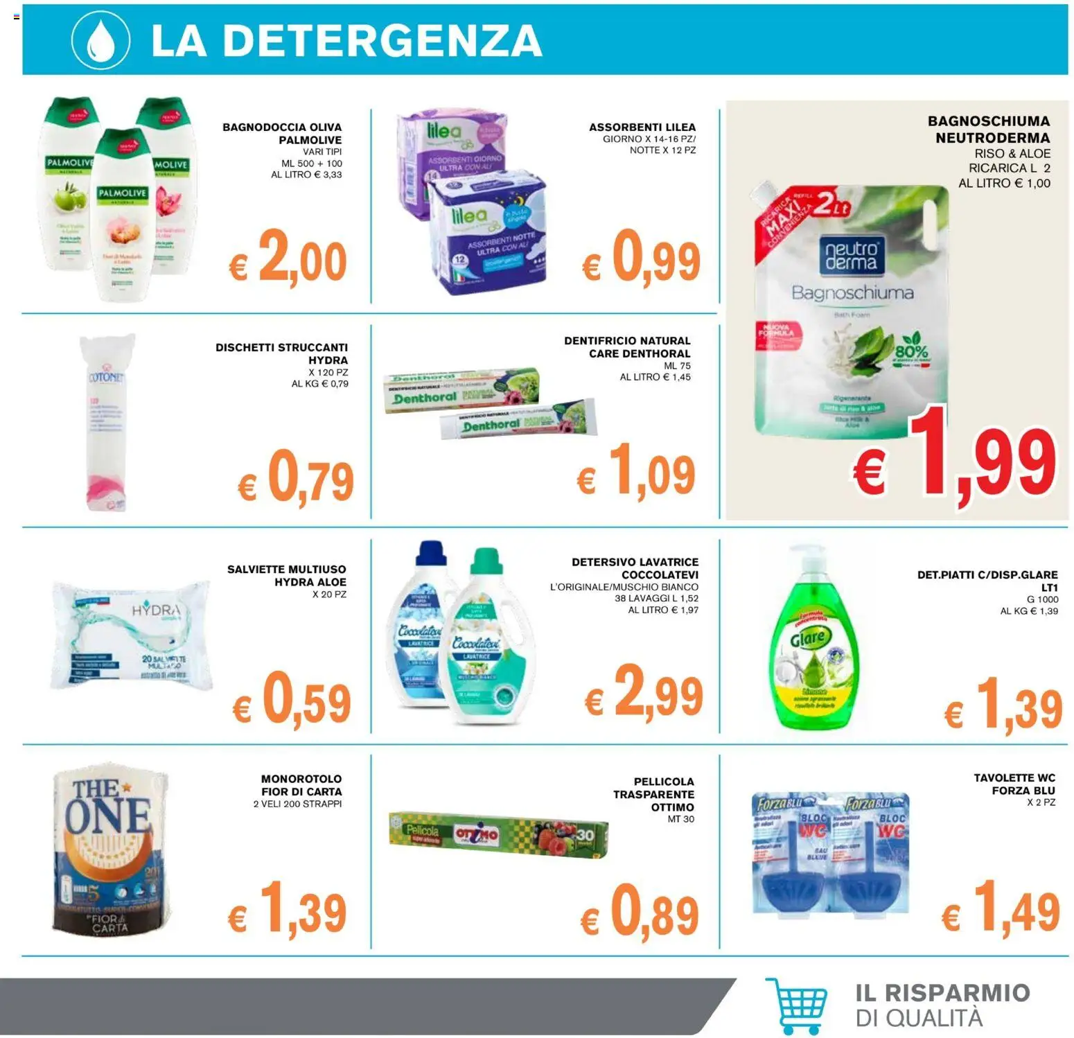 Volantino Coal del 24/09/2026 | Pagina: 11 | Prodotti: Bagnoschiuma, Riso, Assorbenti, Pellicola