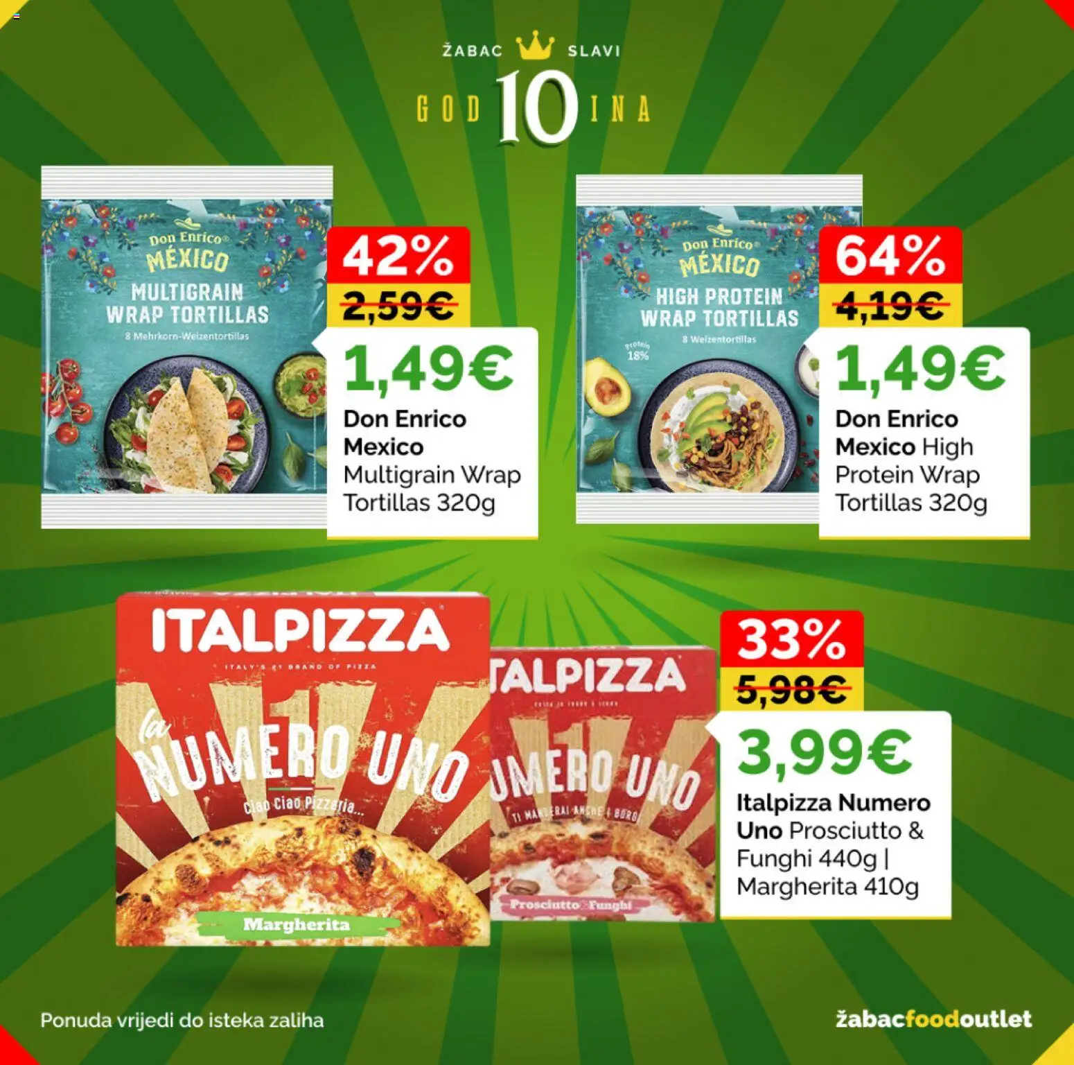 Žabac katalog | vrijedi od 04.05.2026 | Stranica: 7 | Proizvodi: Pizza