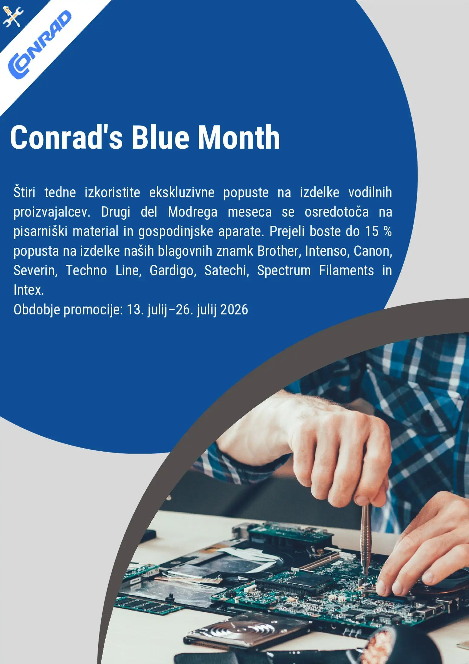 Novi Conrad katalog ponudbe – veljaven od 13.07.2026 | Stran: 1