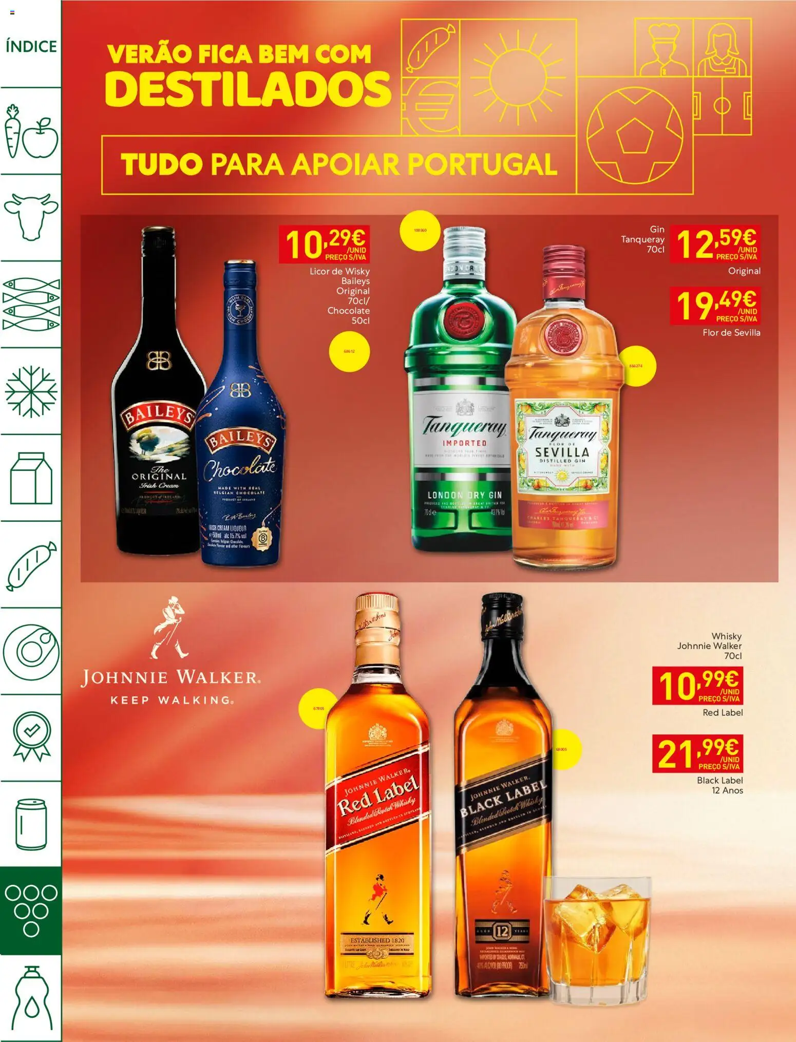 Recheio Horeca │ válido de 30/06/2026 | Página: 24 | Produtos: Whisky, Licor, Chocolate, Gin