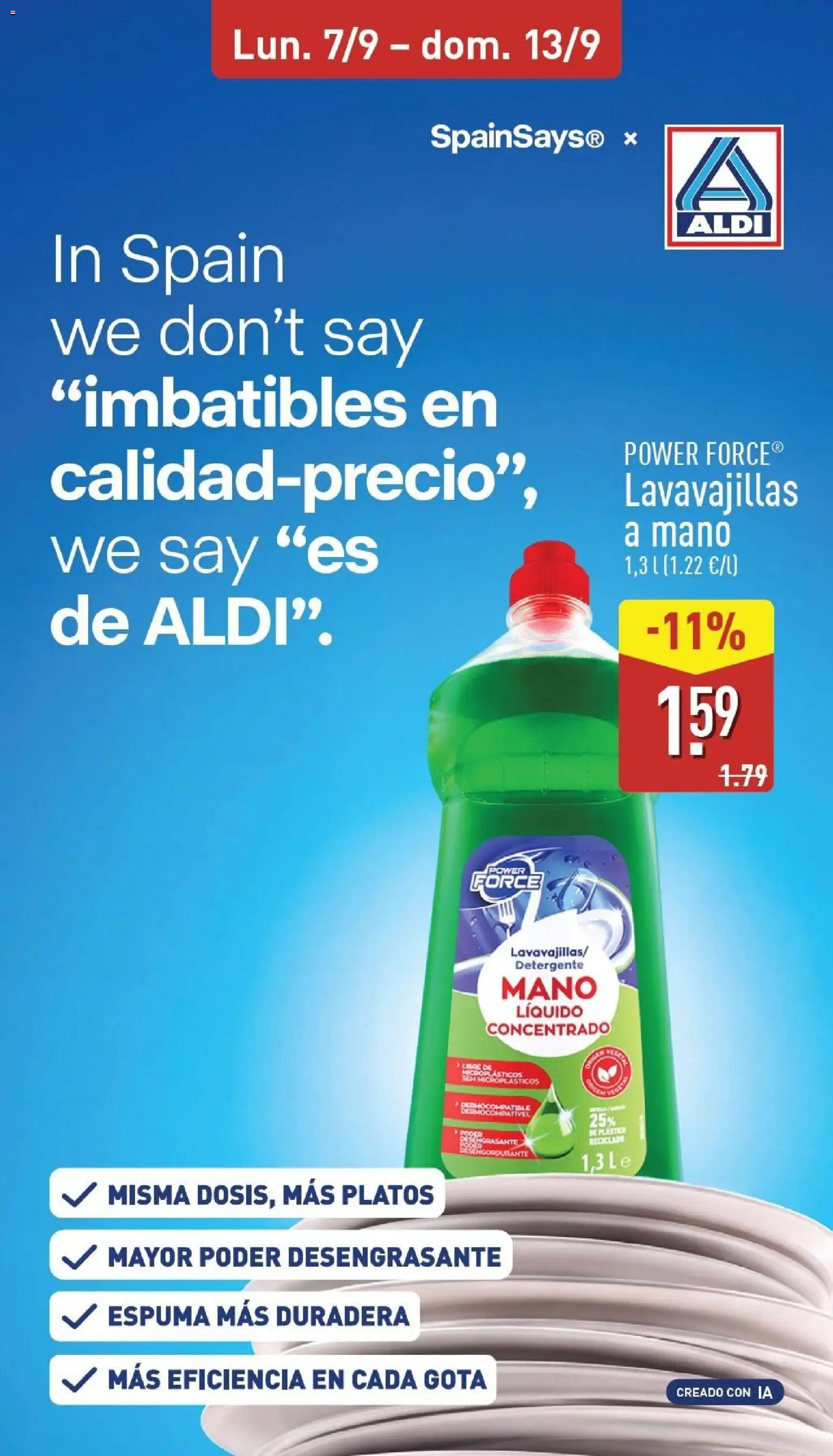 Aldi folleto Baleares │ válido desde el 07/09/2026 | Página: 16