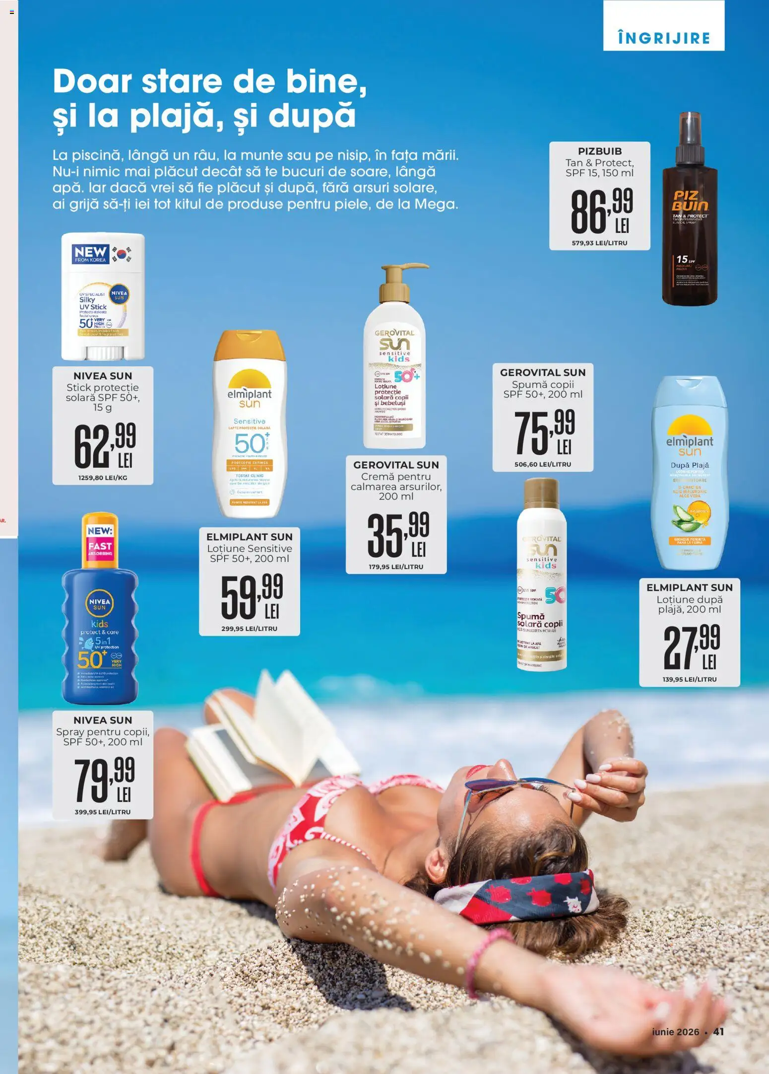 Noul catalog Mega Image – valabil de la 28.05.2026 | Pagină: 41 | Produse: Mouse, Lapte, Cremă, Apă