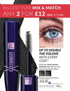 Preview of AVON - Offers valid from 01.05.2026 | Page: 43 | Products: Mascara, Coat