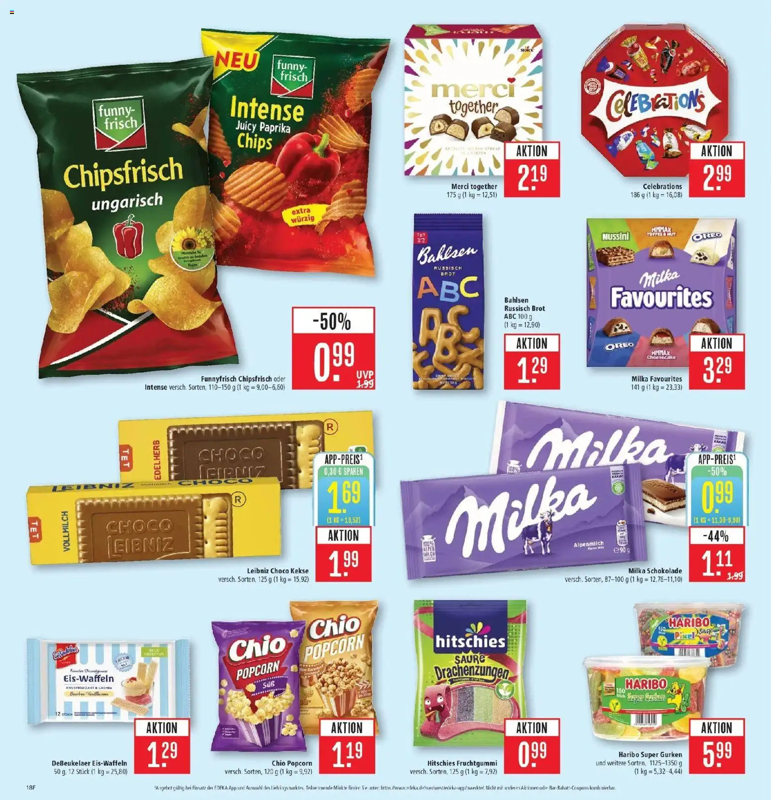 Marktkauf Prospekt Böblingen – gültig ab 06.07.2026 | Seite: 24 | Produkte: Haribo, Funny frisch, Celebrations, Chips
