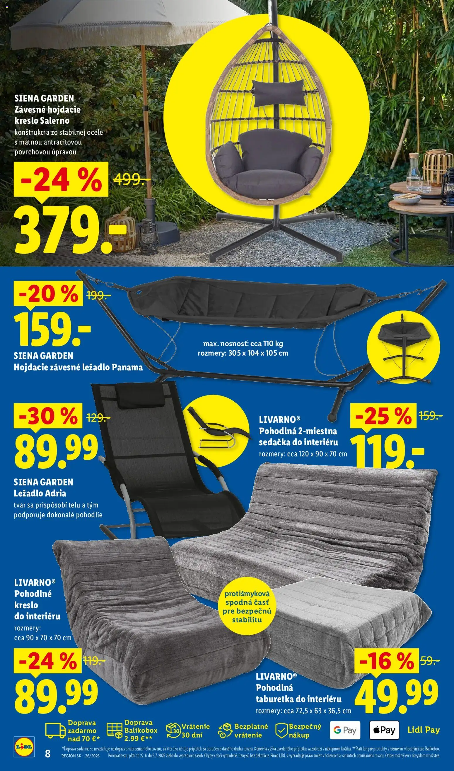 Nové Lidl akcie – leták je platný od 22.06.2026 | Strana: 8