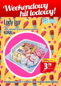 Pogląd oferty "Prim Market promocja - Lody Iza" - ważna od 12.06.2026