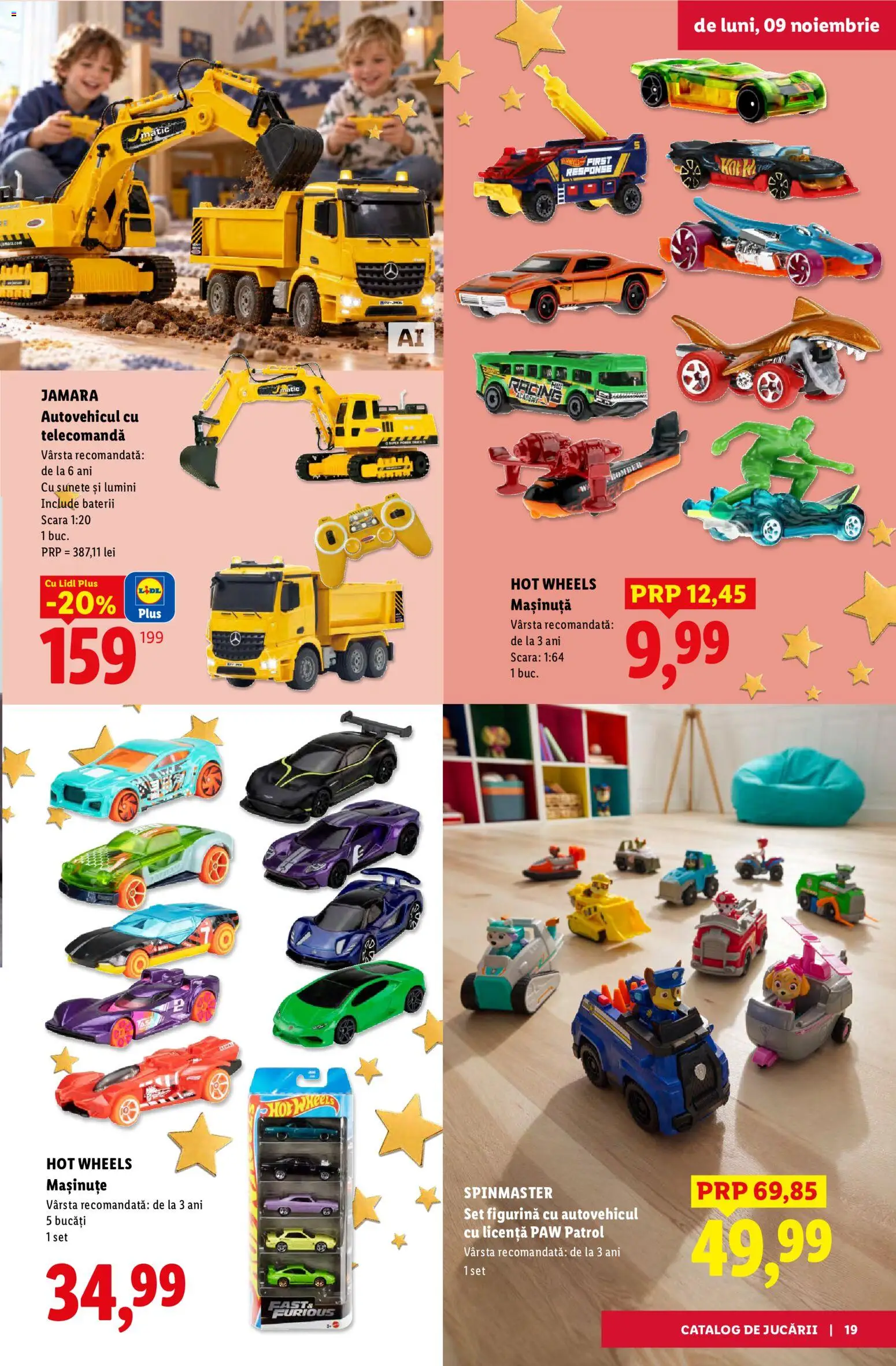 Noul catalog Lidl – valabil de la 02.11.2026 | Pagină: 19 | Produse: Scară, Baterii, Lumini, Plus