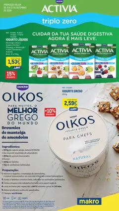 Pré-visualização Makro Folheto Danone válido de 15/09/2026