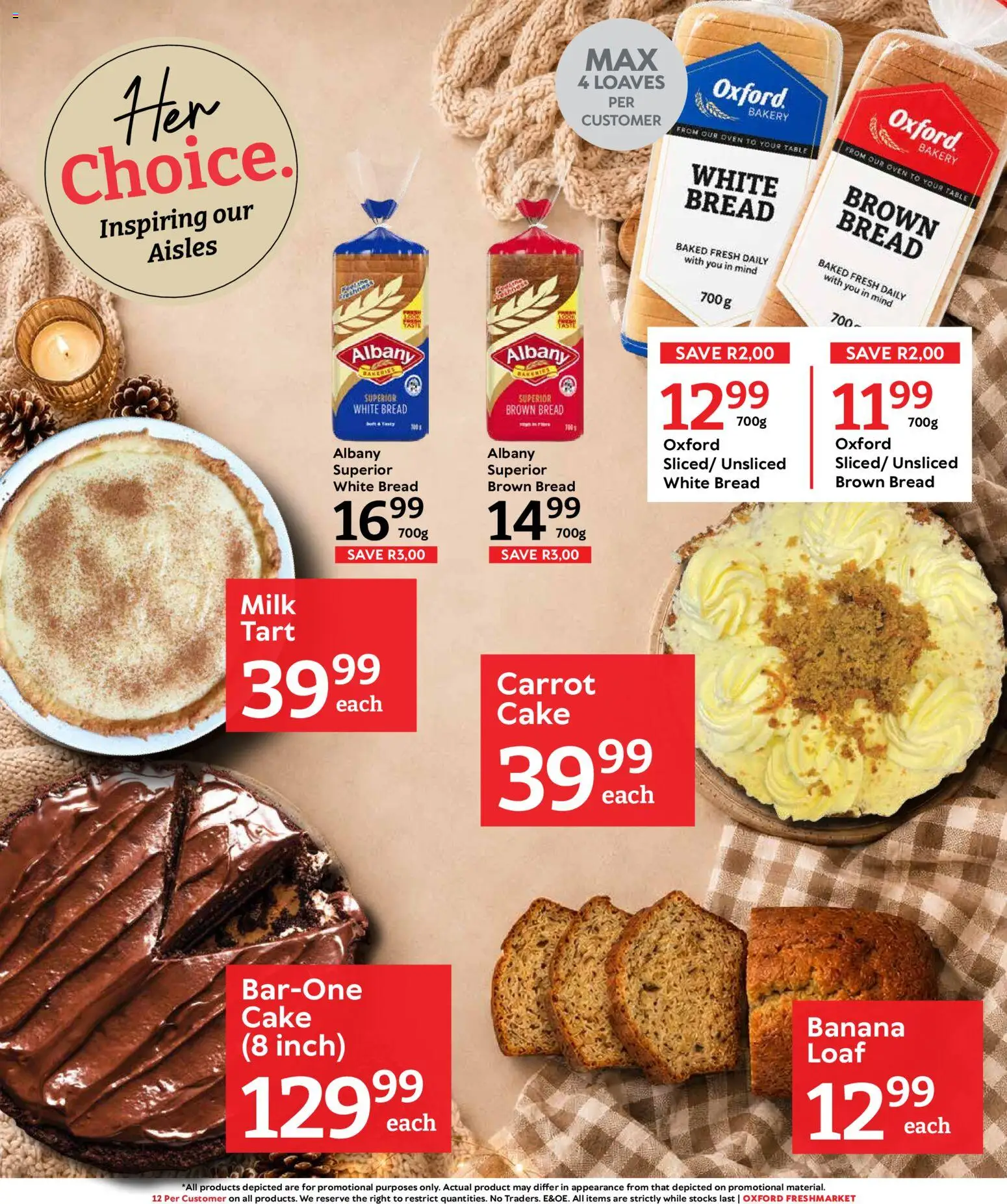 New Oxford Freshmarket catalogue – valid from 19/08/2026 | Page: 11 | Products: Cake, Oven, Bakery, Milk