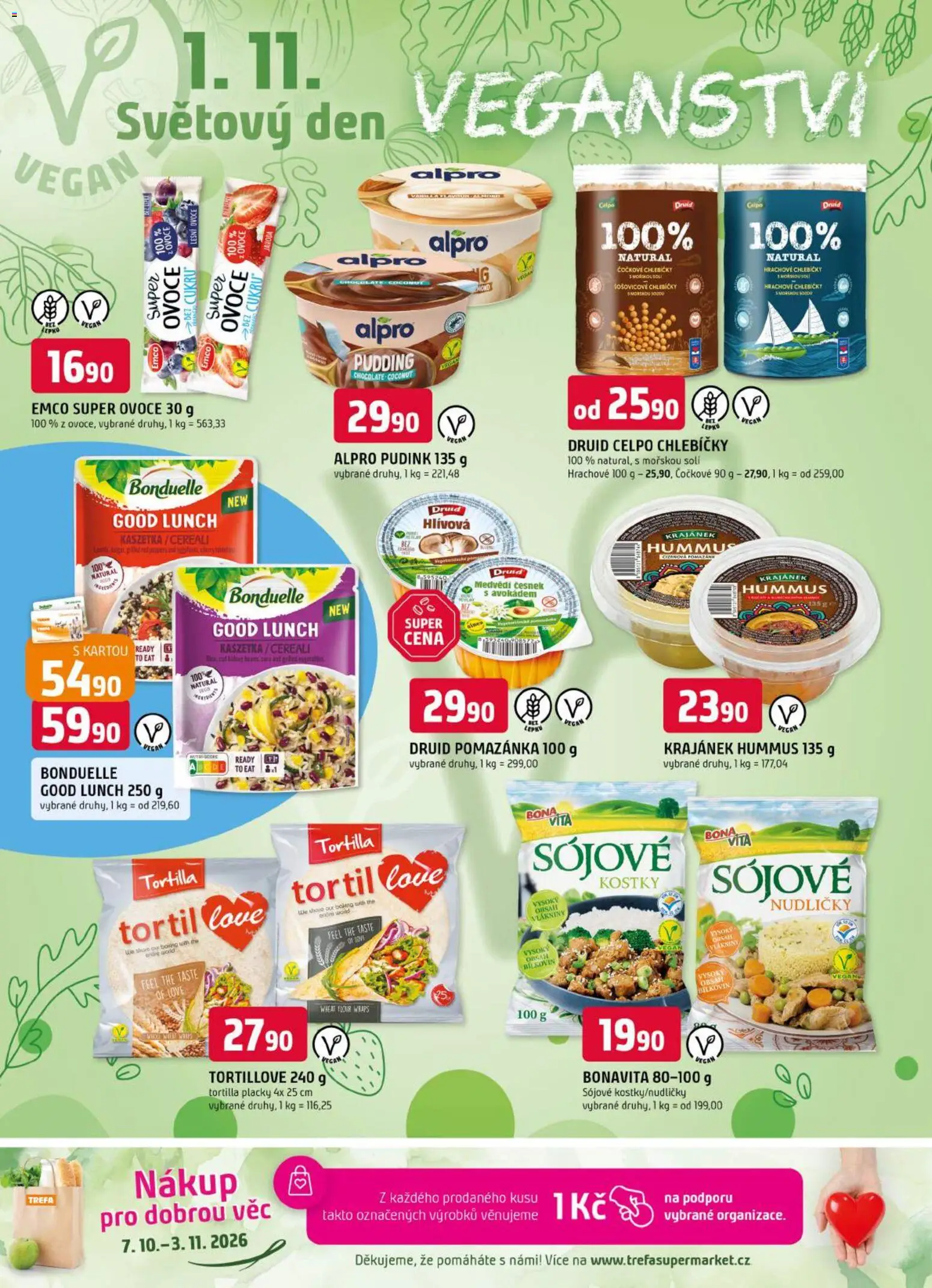 Trefa leták od 28.10.2026 | Strana: 8 | Produkty: Ovoce, Pomazánka, Česnek, Kostky
