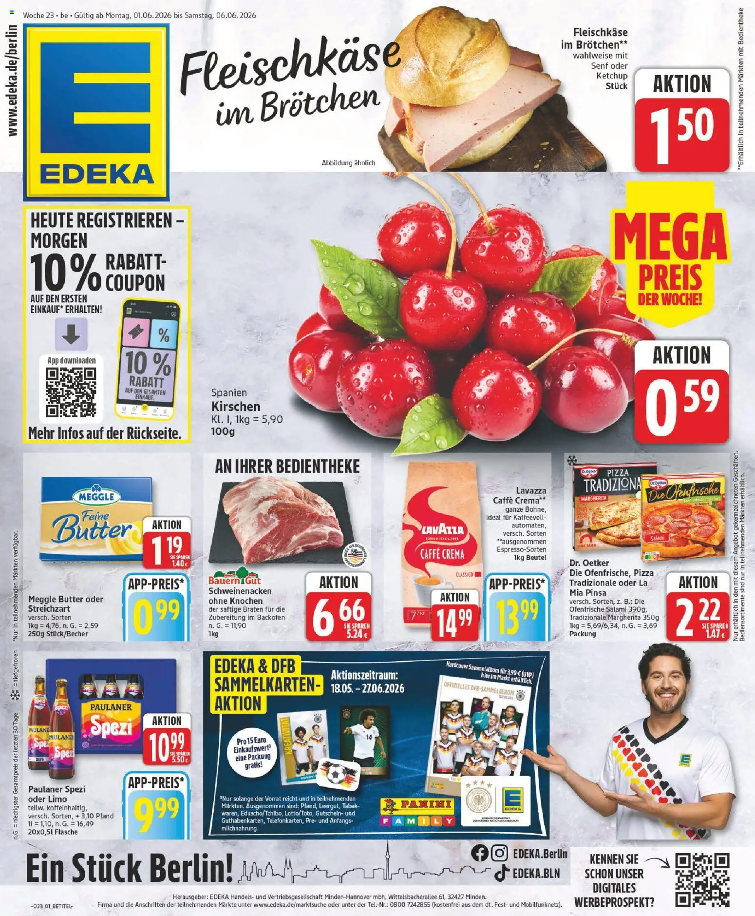 Edeka Prospekt – gültig ab 01.06.2026 | Seite: 1