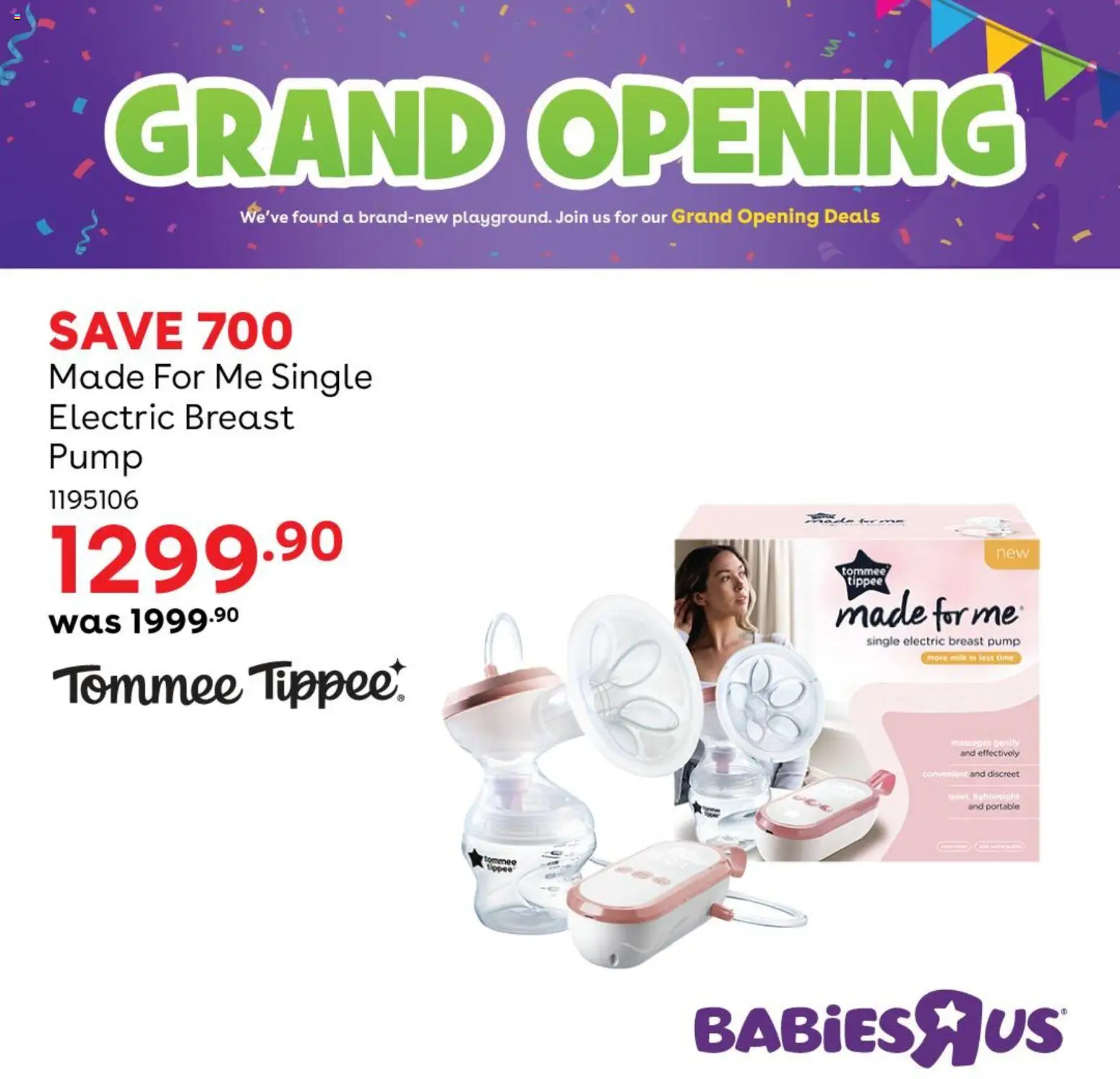 New Babies R Us catalogue – valid from 27.05.2026 | Page: 5 | Products: Milk