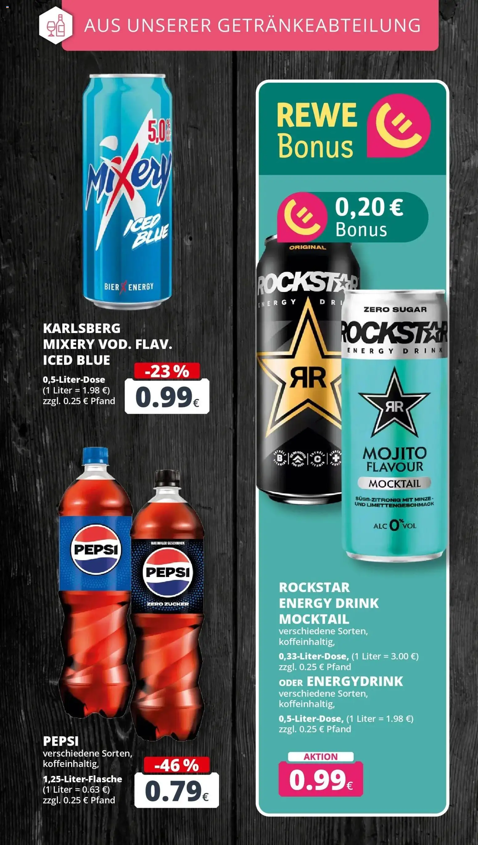 REWE Prospekt ab 12.10.2026 zum Blättern » Angebote | Seite: 18 | Produkte: Rockstar energy, Energy, Bier, Rockstar
