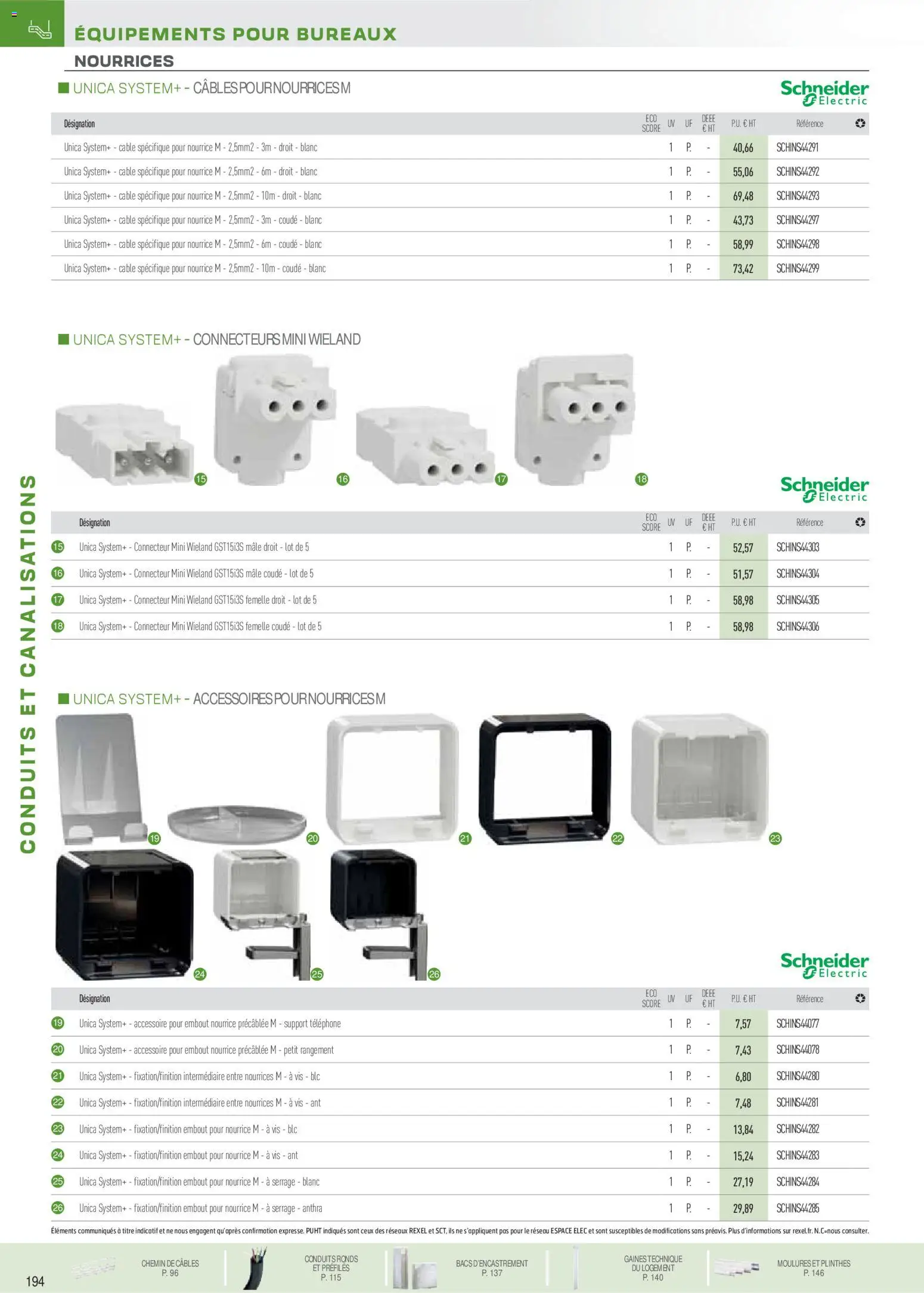 {H1} | Page: 100 | Produits: Téléphone, Câble, Connecteur