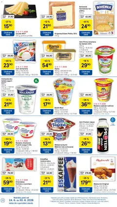 Náhled letáku Gouda 48%, 100 g. pultový prodej od 24.06.2026 | Strana: 22