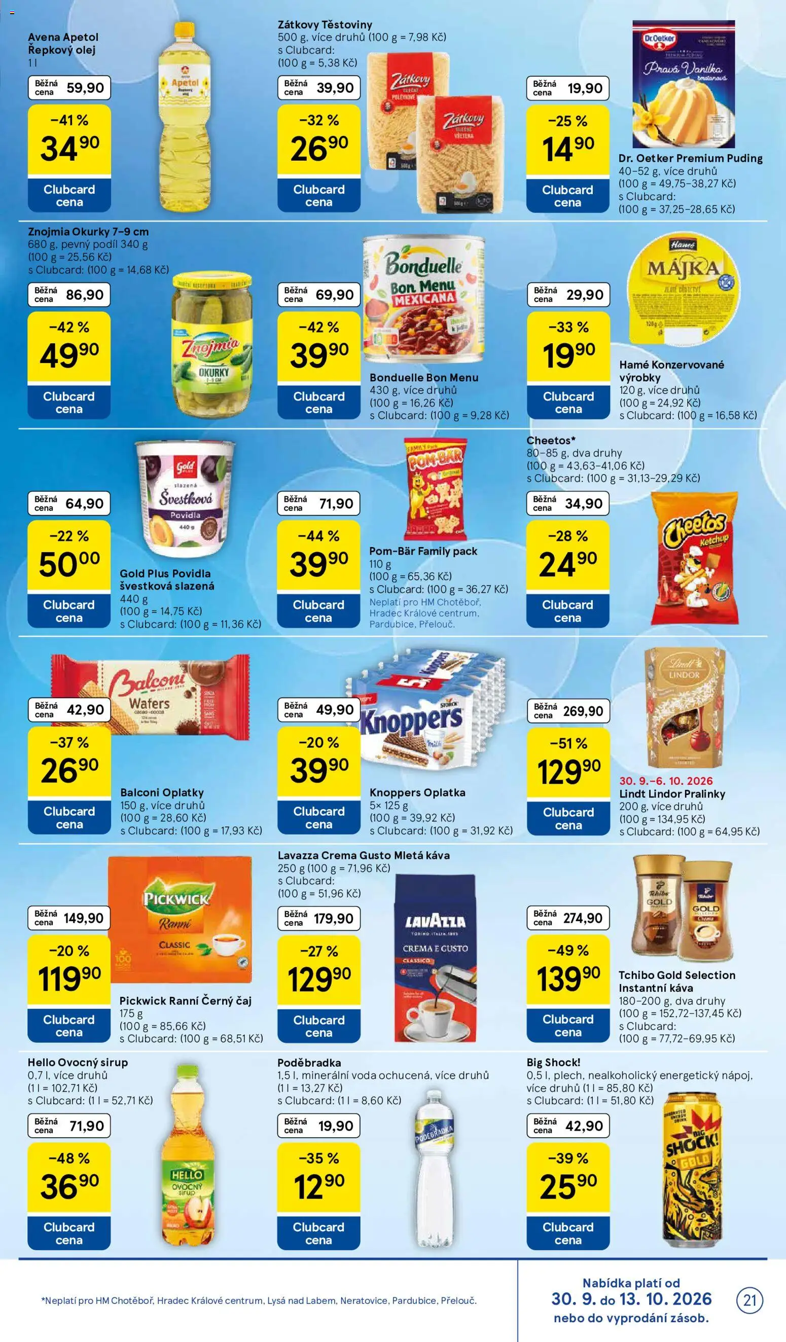 Tesco leták - Hypermarket od 30.09.2026 | Strana: 21