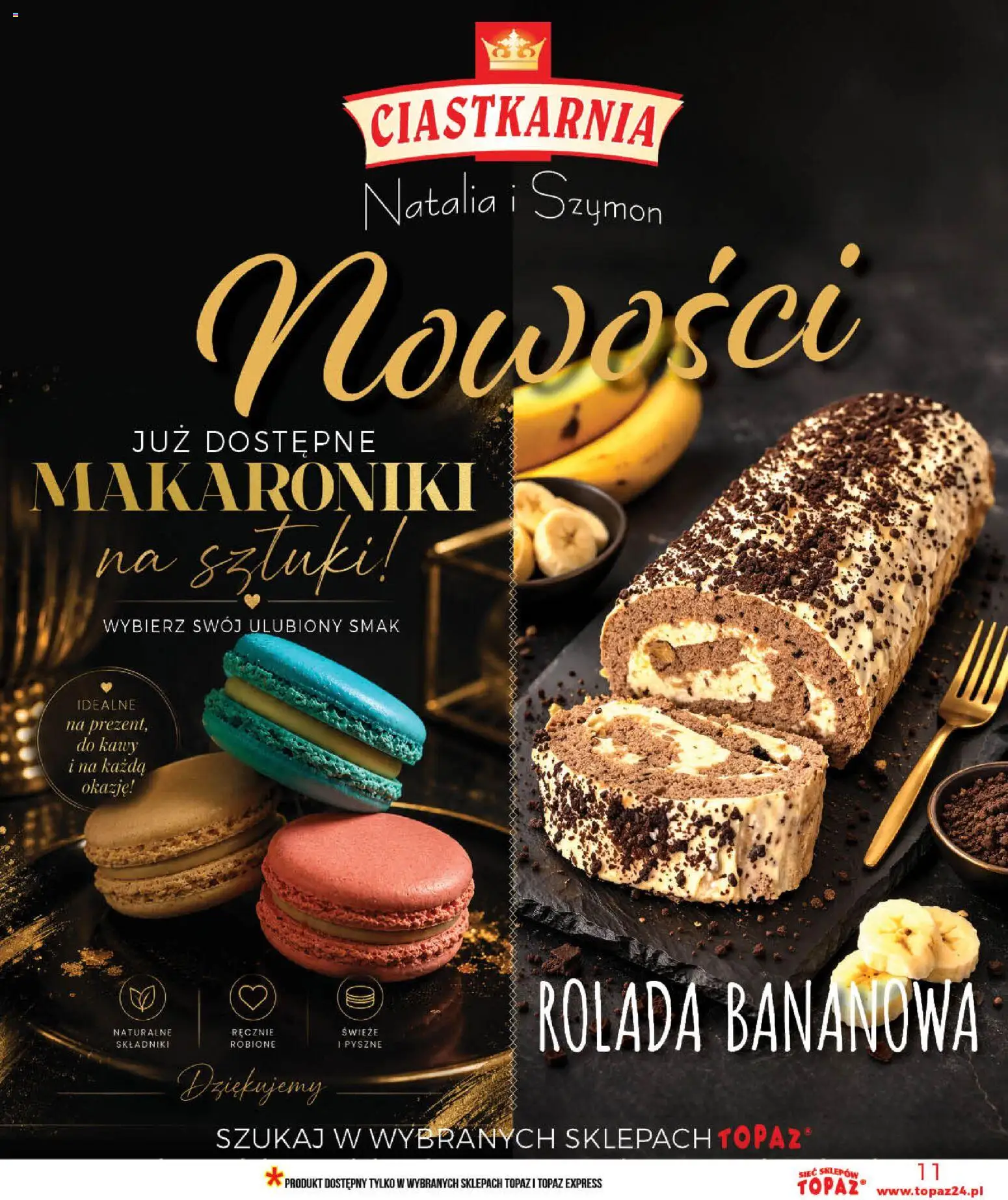 Topaz gazetka od 03.06.2026 | Strona: 11 | Produkty: Rolada