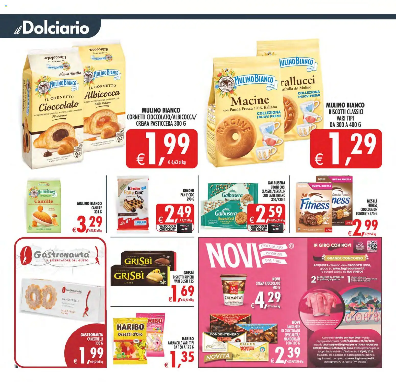Volantino Decò del 28.04.2026 | Pagina: 20 | Prodotti: Panna, Biscotti, Latte, Olio