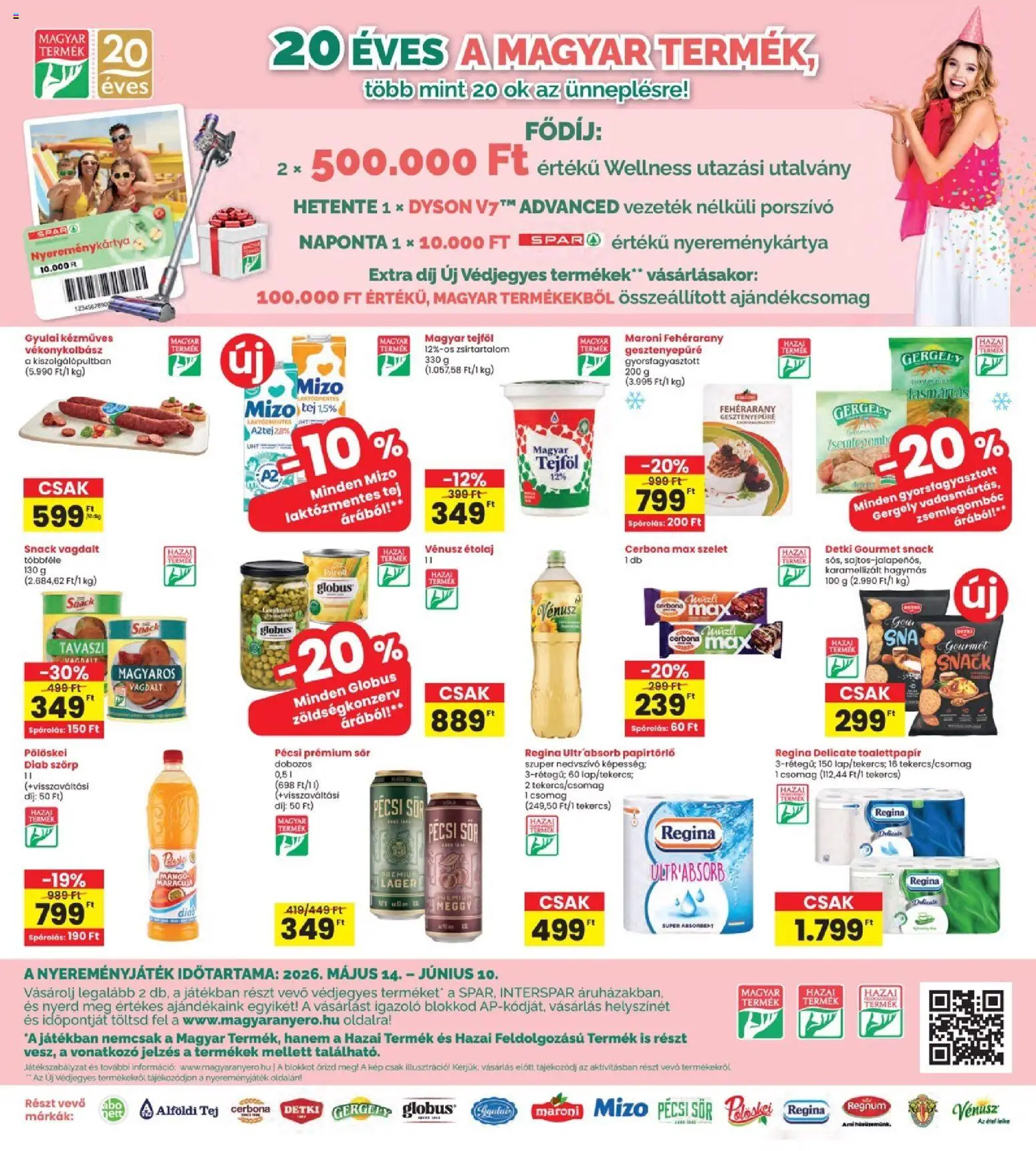Interspar akciós ujság - amely érvényes a következő dátumtól: 14.05.2026 | Oldal: 11