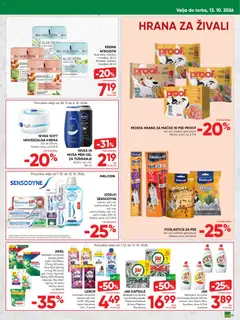 Tuš katalog akcije – veljaven od 30.09.2026 | Stran: 19 | Izdelki: Hrana za mačke, Krema, Gel za tusiranje, Detergent