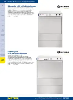 Metro angebote Gastro Non-Food Katalog ab 01.01.2026 gültig | Seite: 306 | Produkte: Eis, Geschirrspüler, Thermometer