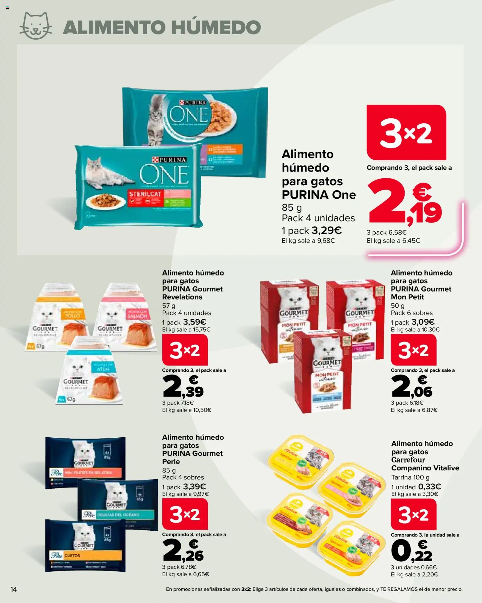 Carrefour Mascotas │ válido desde el 27/10/2026 | Página: 14 | Productos: Té, Salmón