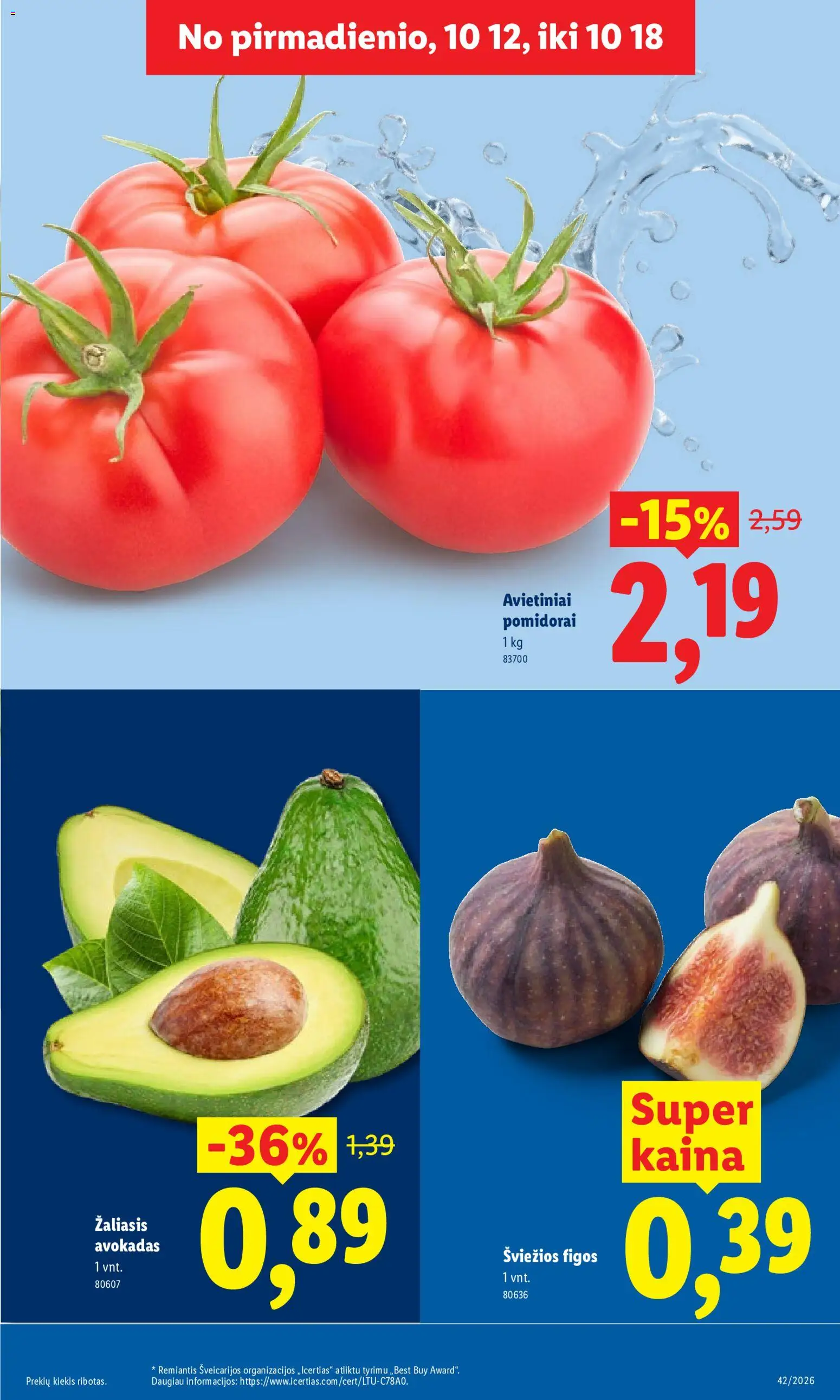 LIDL akcijos nuo 2026.10.12 | Puslapis: 5