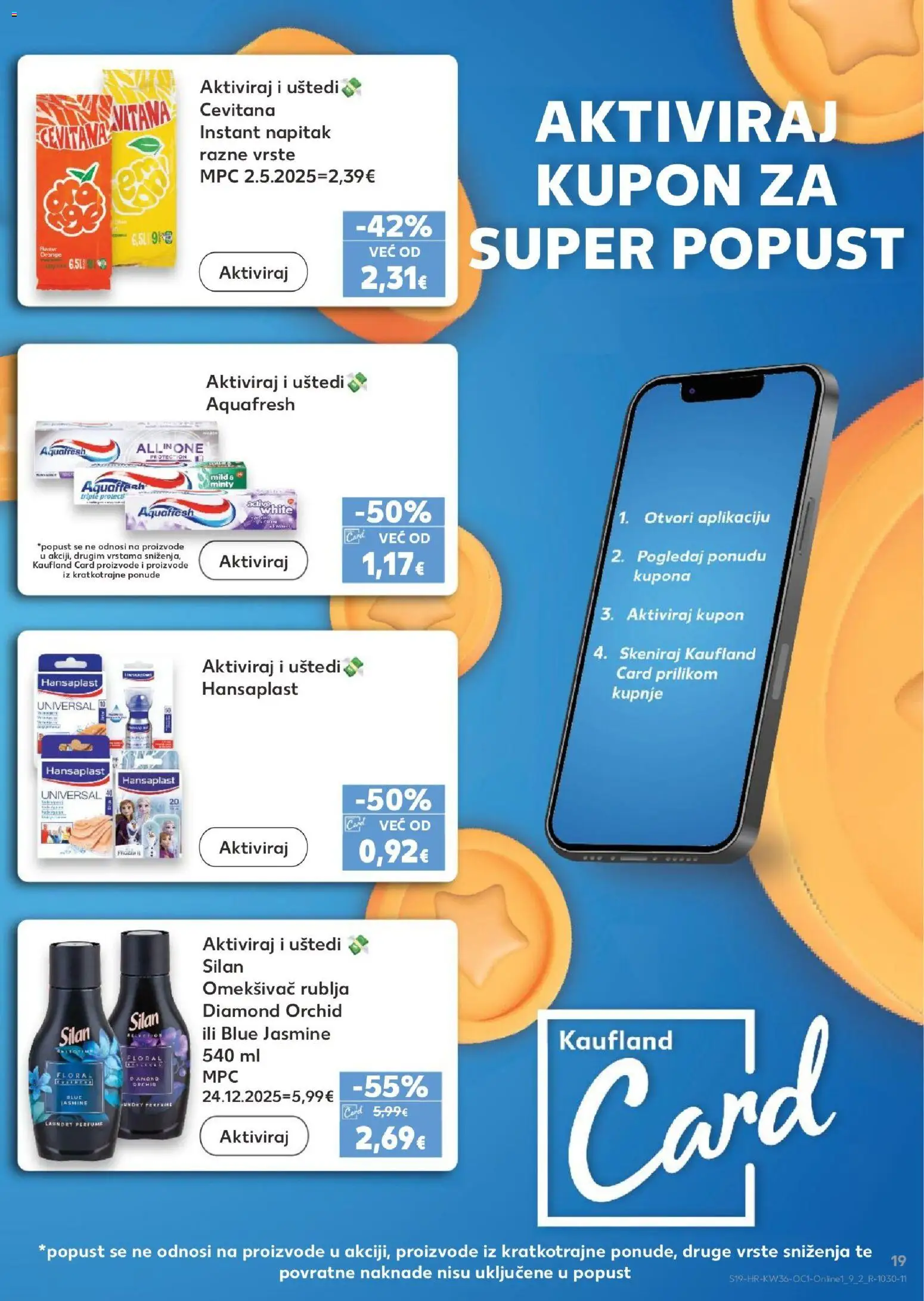 Kaufland katalog | vrijedi od 02.09.2026 | Stranica: 19 | Proizvodi: Omekšivač, Napitak