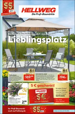 Hellweg Prospekt 	 ab 18.05.2026 gültig