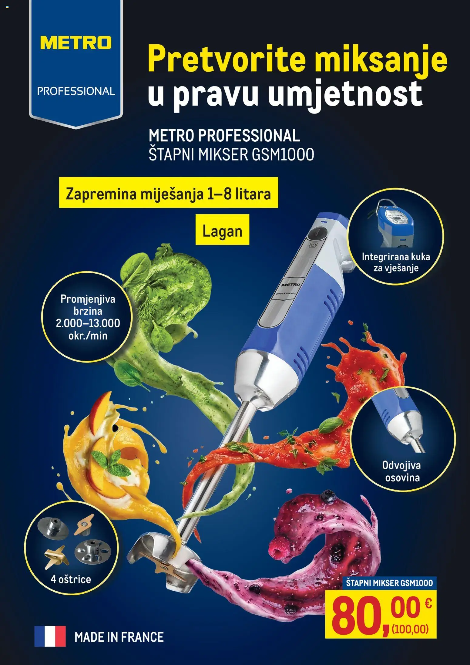 Metro katalog | vrijedi od 01.09.2026 | Stranica: 1 | Proizvodi: Mikser, Štapni mikser